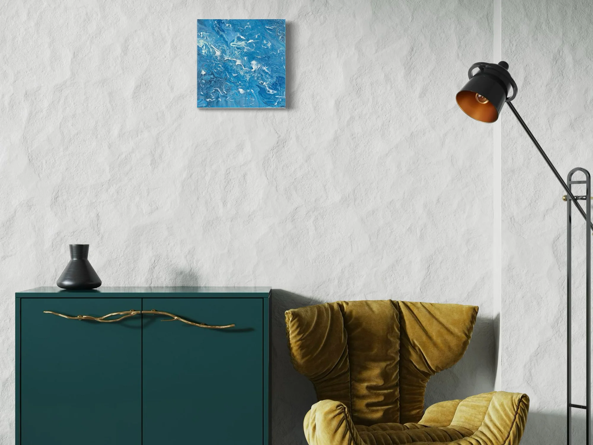 Immersed Series V10 displayed in a styled interior setting