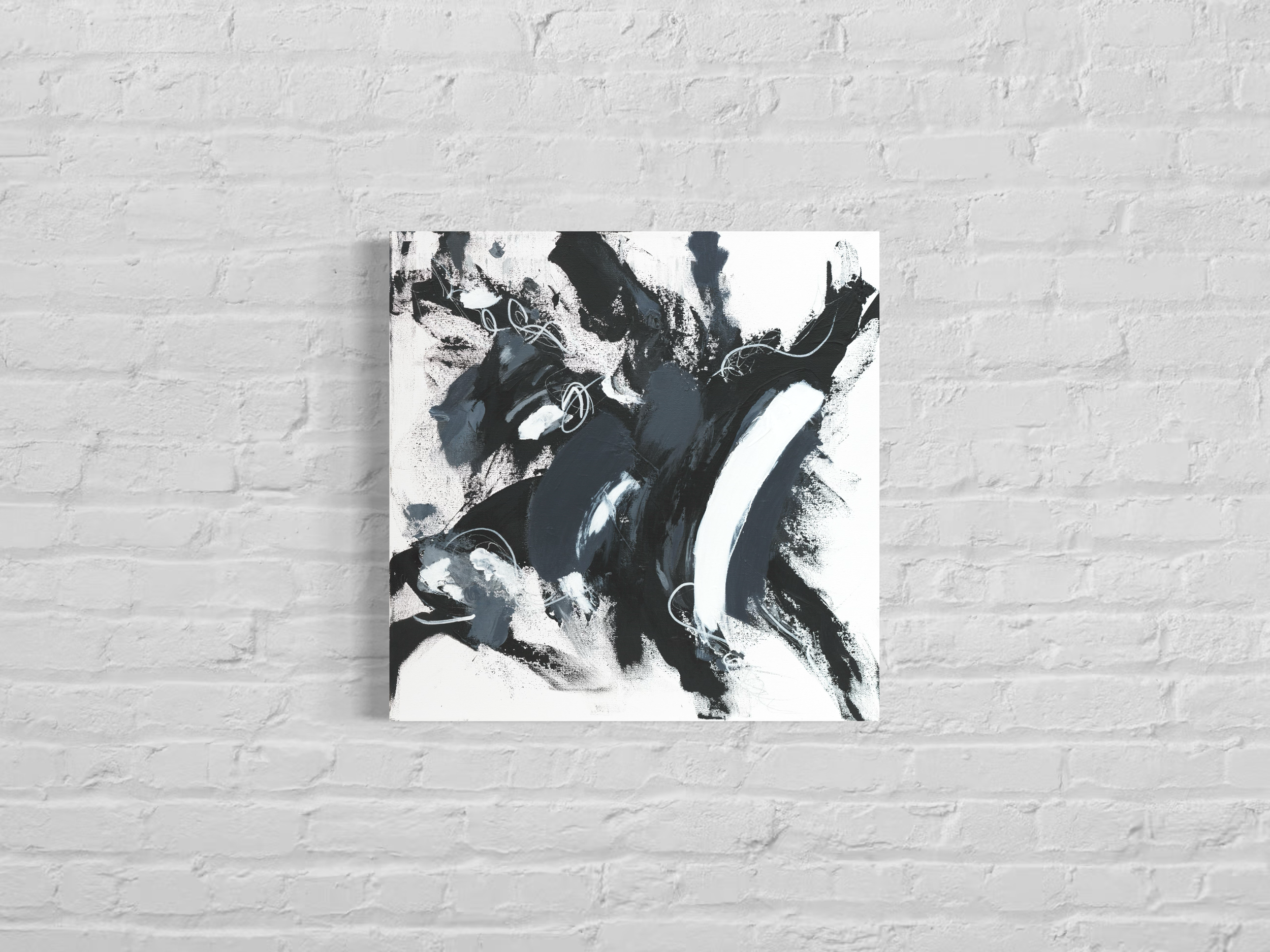 Go with the Flow I displayed in a styled interior setting.