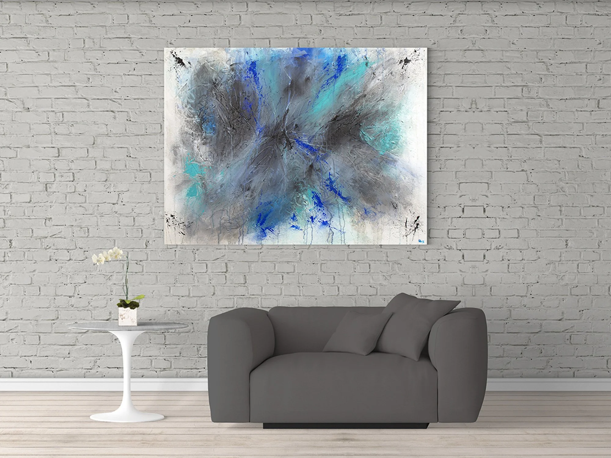 A Kick in the Teeth displayed in a styled interior setting