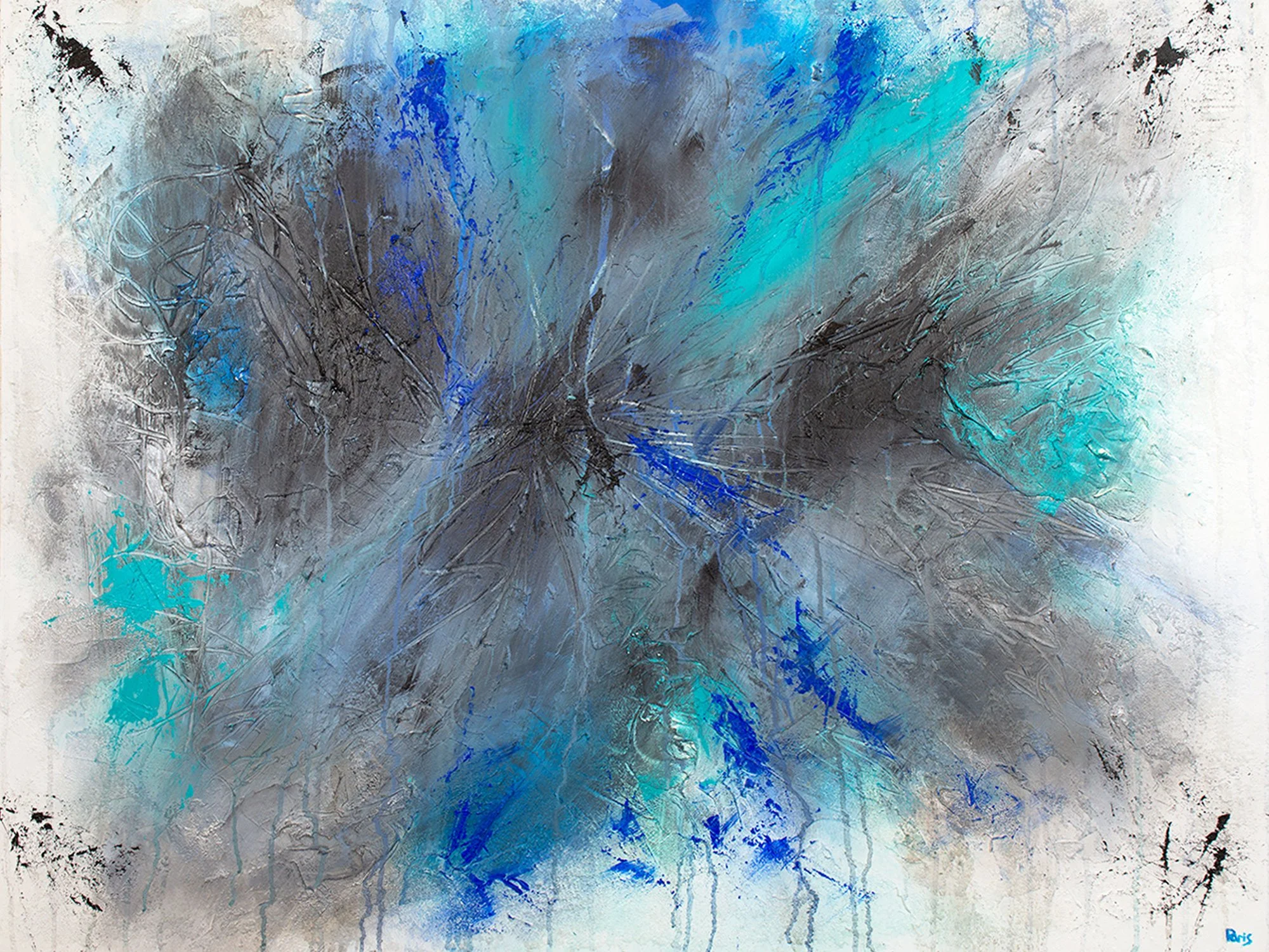 A Kick in the Teeth, mixed-media artwork by Samantha Paris Estes