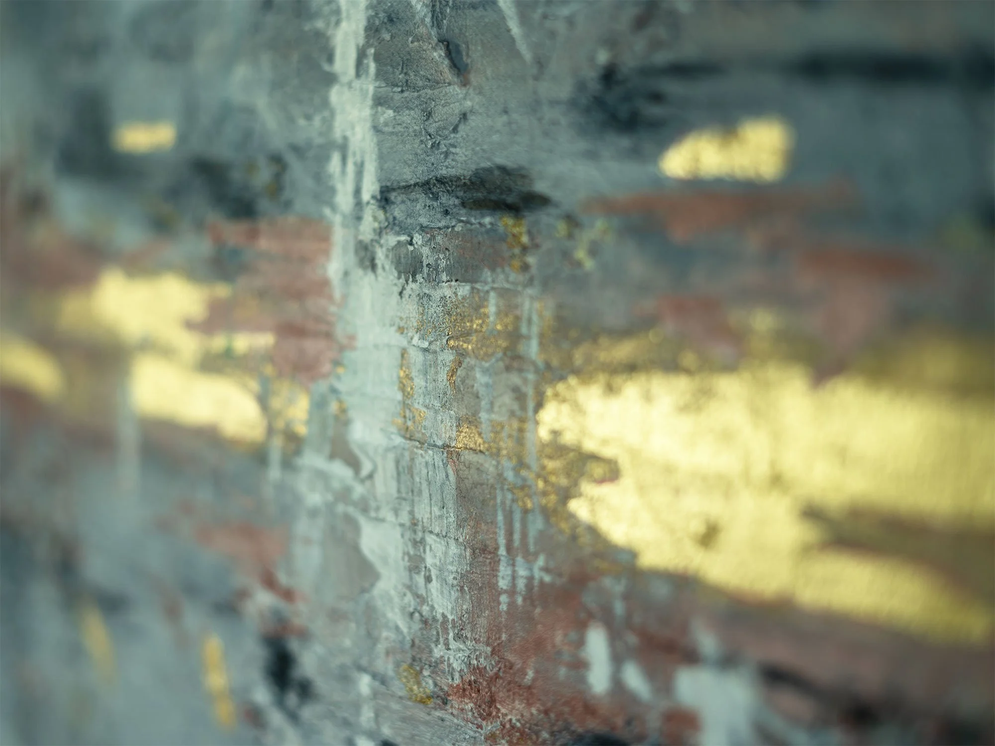 Close-up detail of texture in Park City by Samantha Paris Estes.