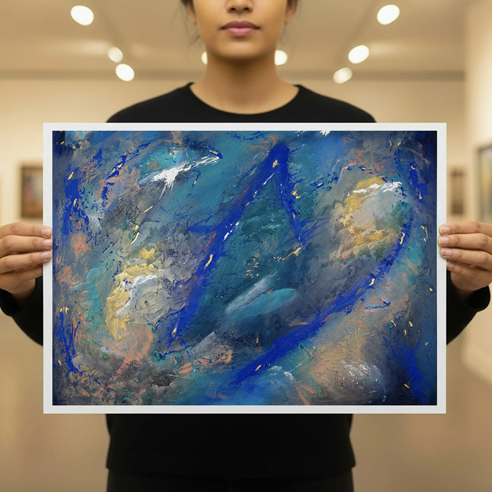 Disruption with Purpose archival matte art print by Samantha Paris Estes.