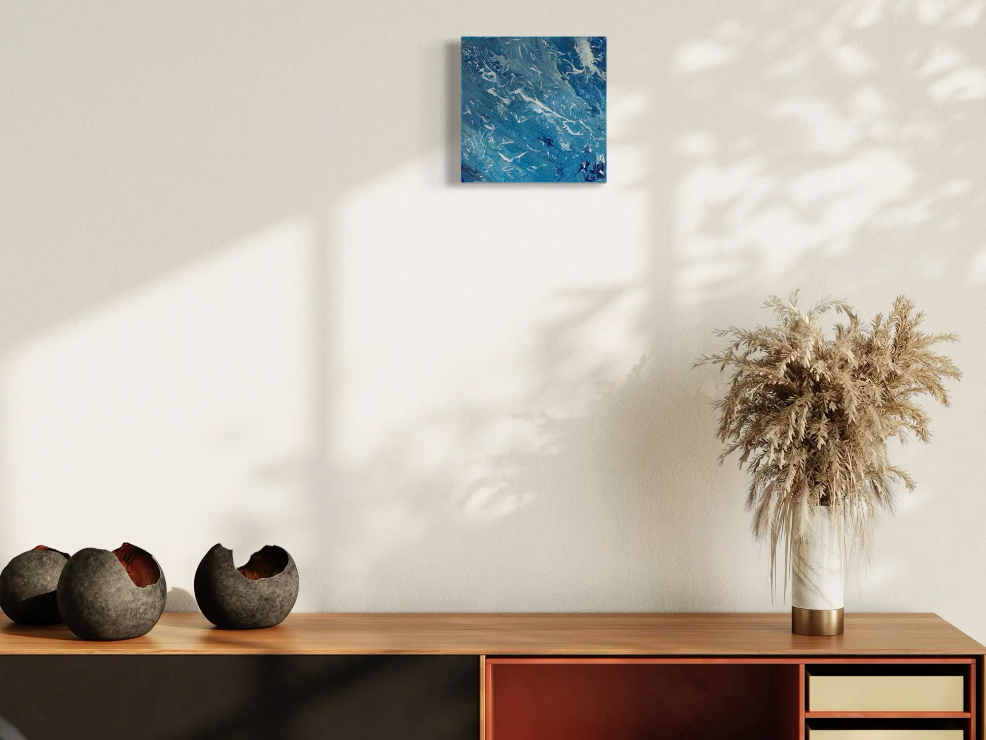 Immersed Series V11 displayed in a styled interior setting