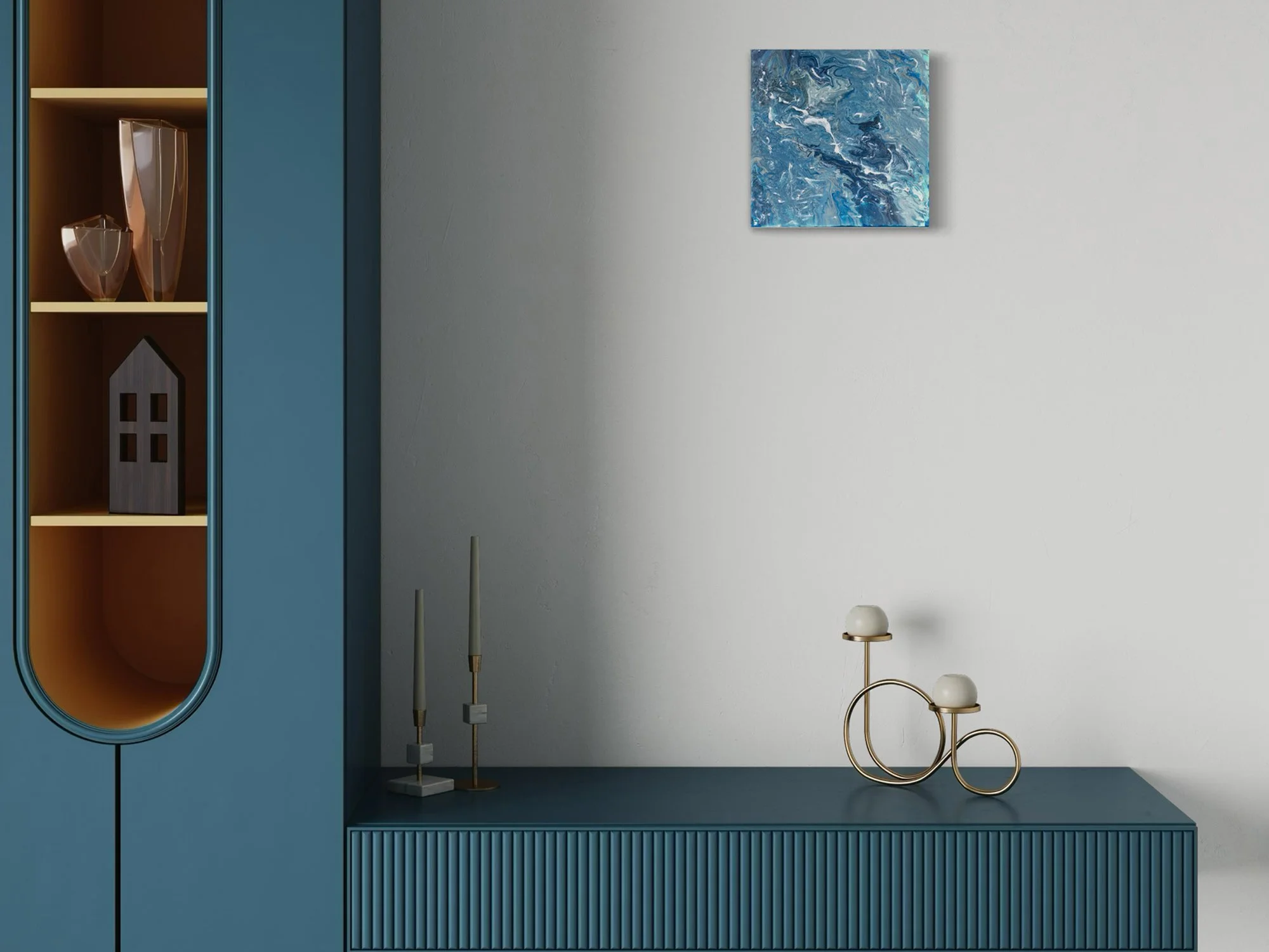 Immersed Series V9 displayed in a styled interior setting