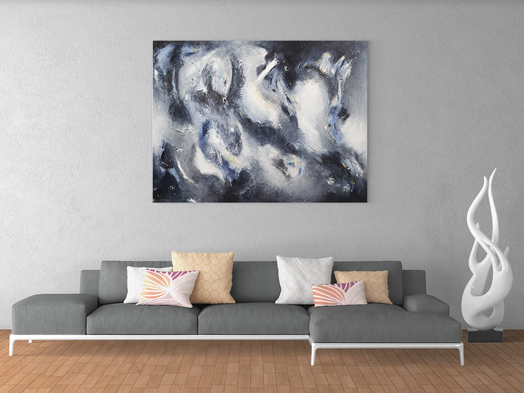 Breakthrough displayed in a styled interior setting.