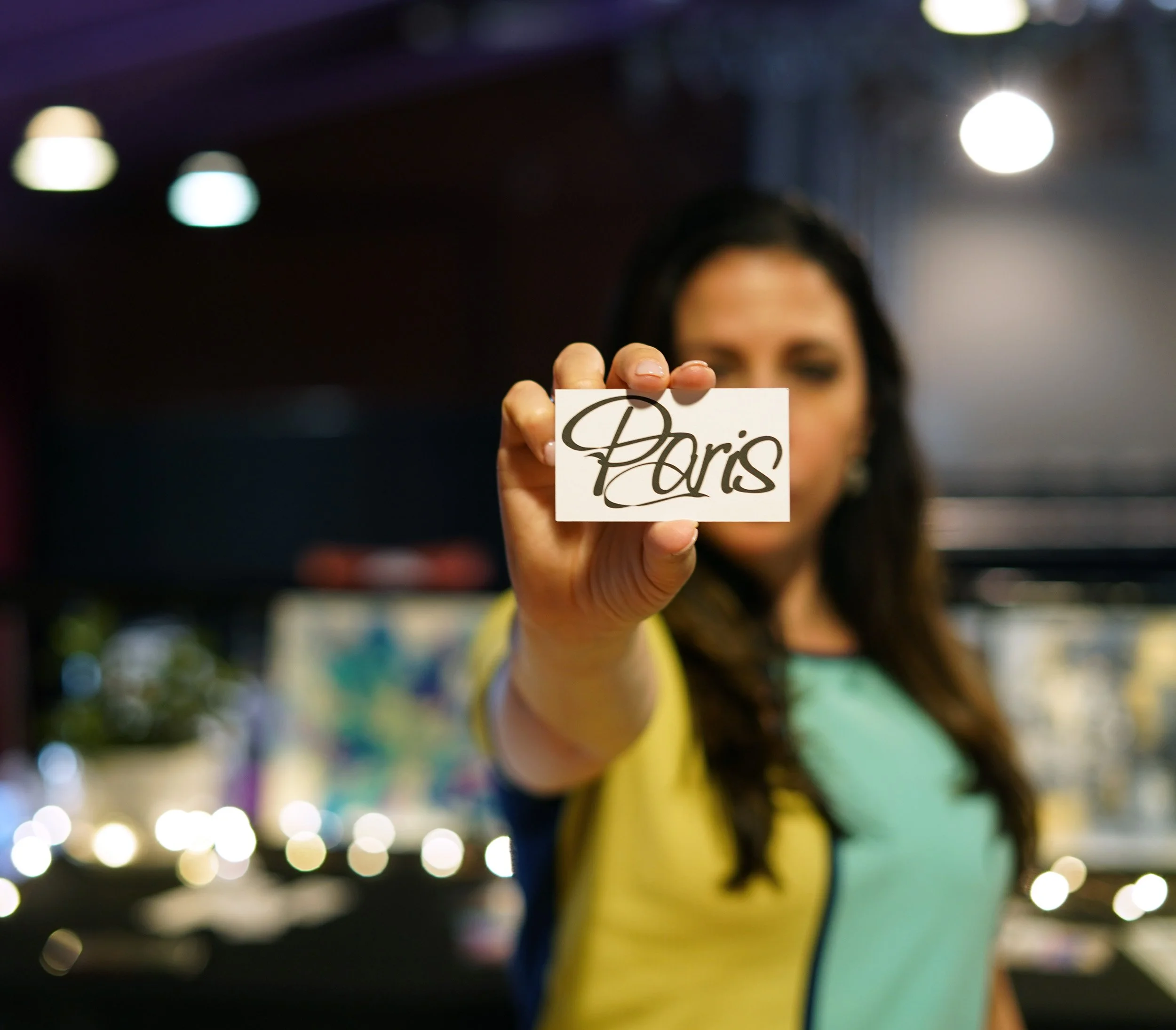 Immersed Series by abstract artist Samantha Paris Estes, ArtistCalledParis