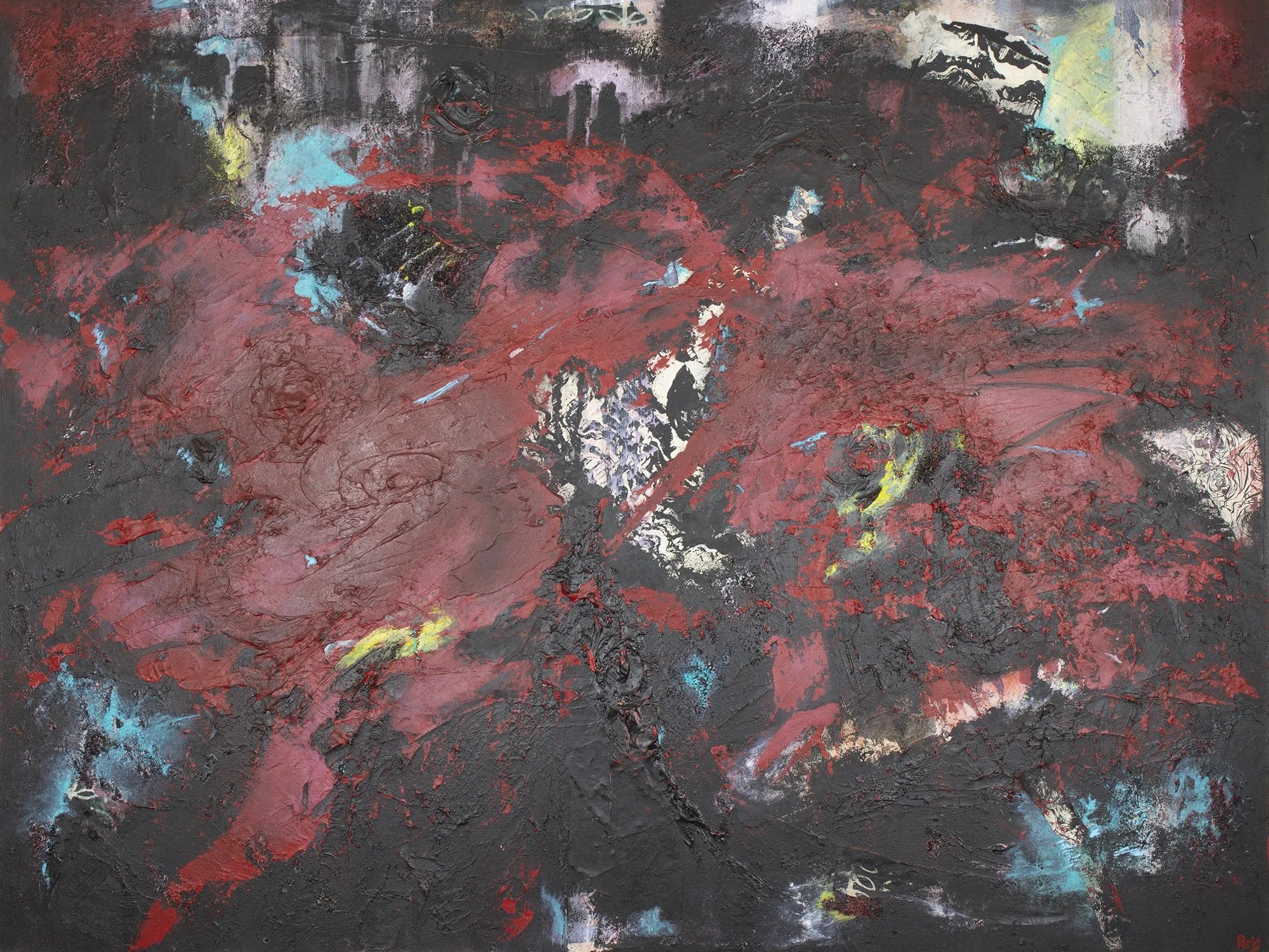 Street Smart, mixed-media artwork by Samantha Paris Estes.