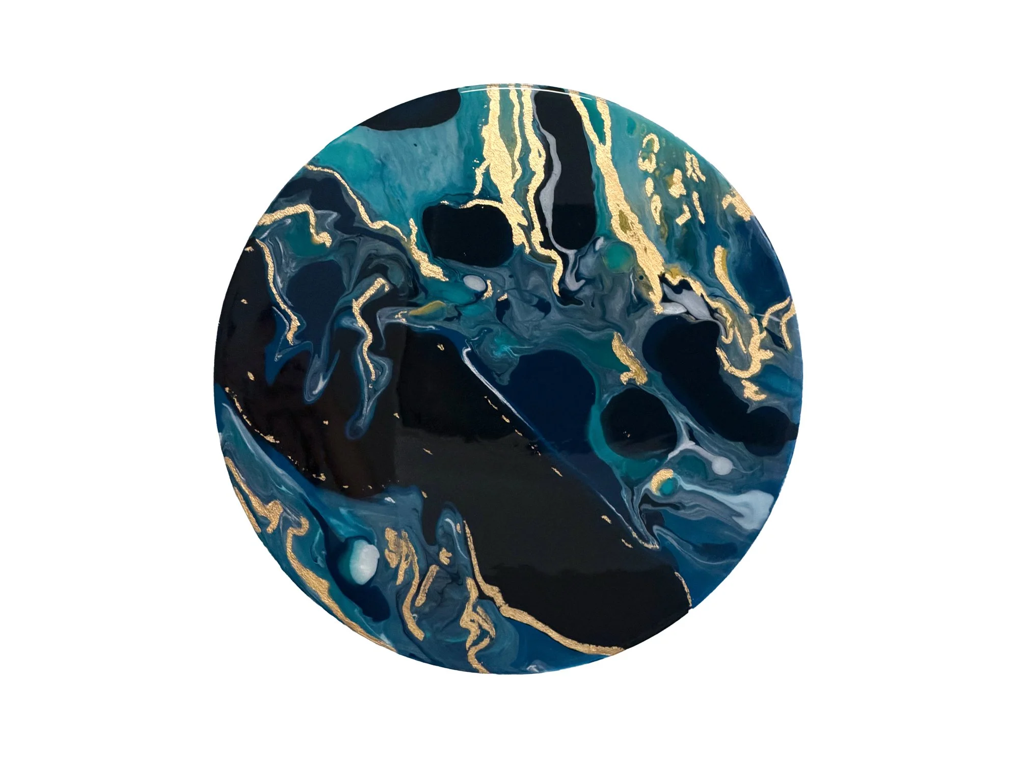 After Dark, mixed-media artwork by Samantha Paris Estes.