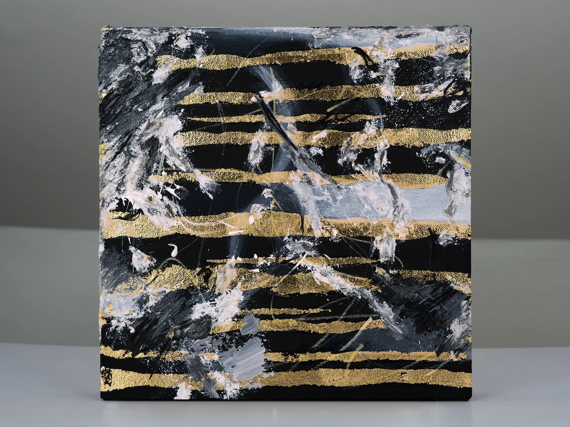 I Like Your Vibe, mixed-media artwork by Samantha Paris Estes.