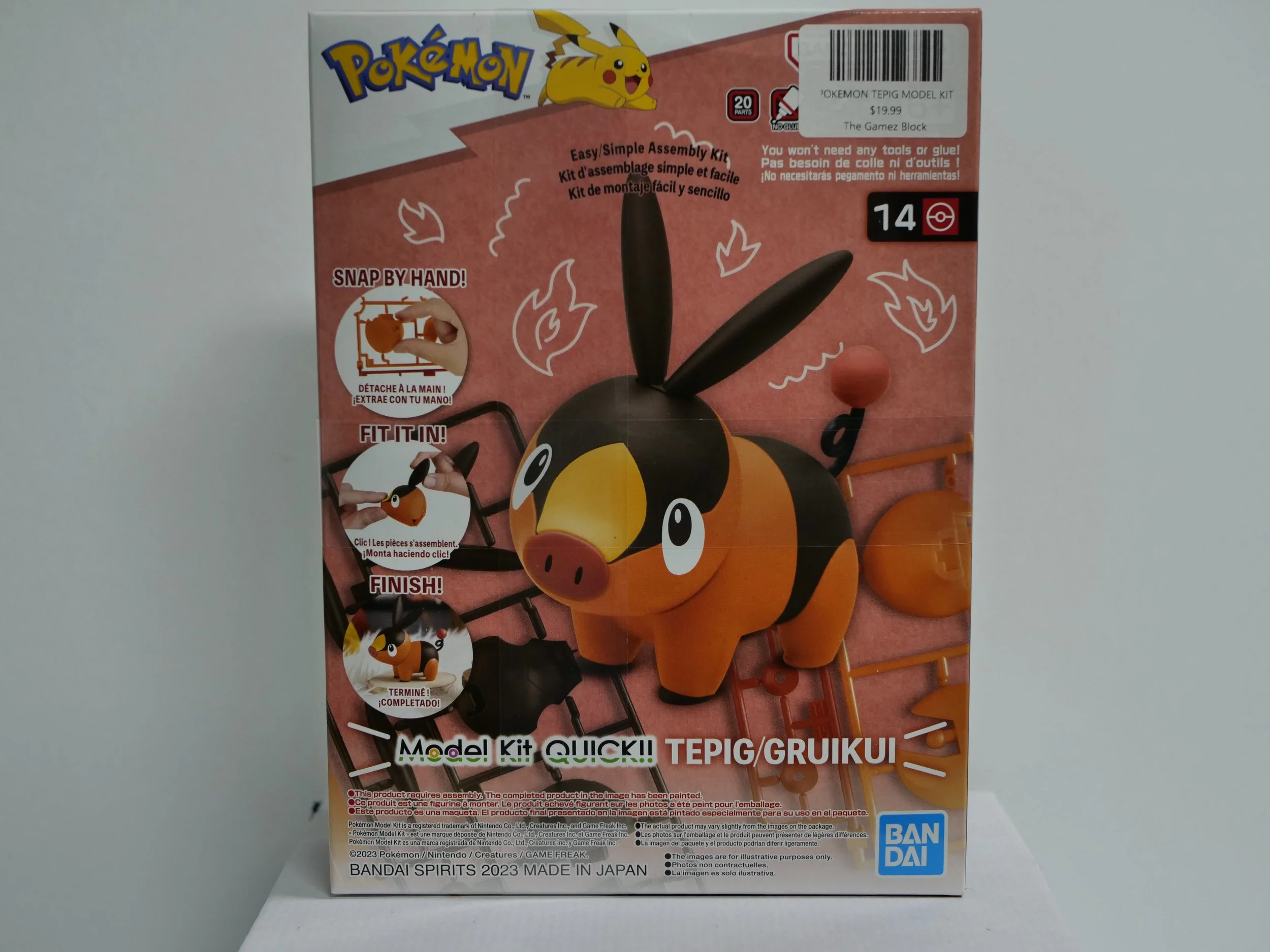 Tepig Model Kit
