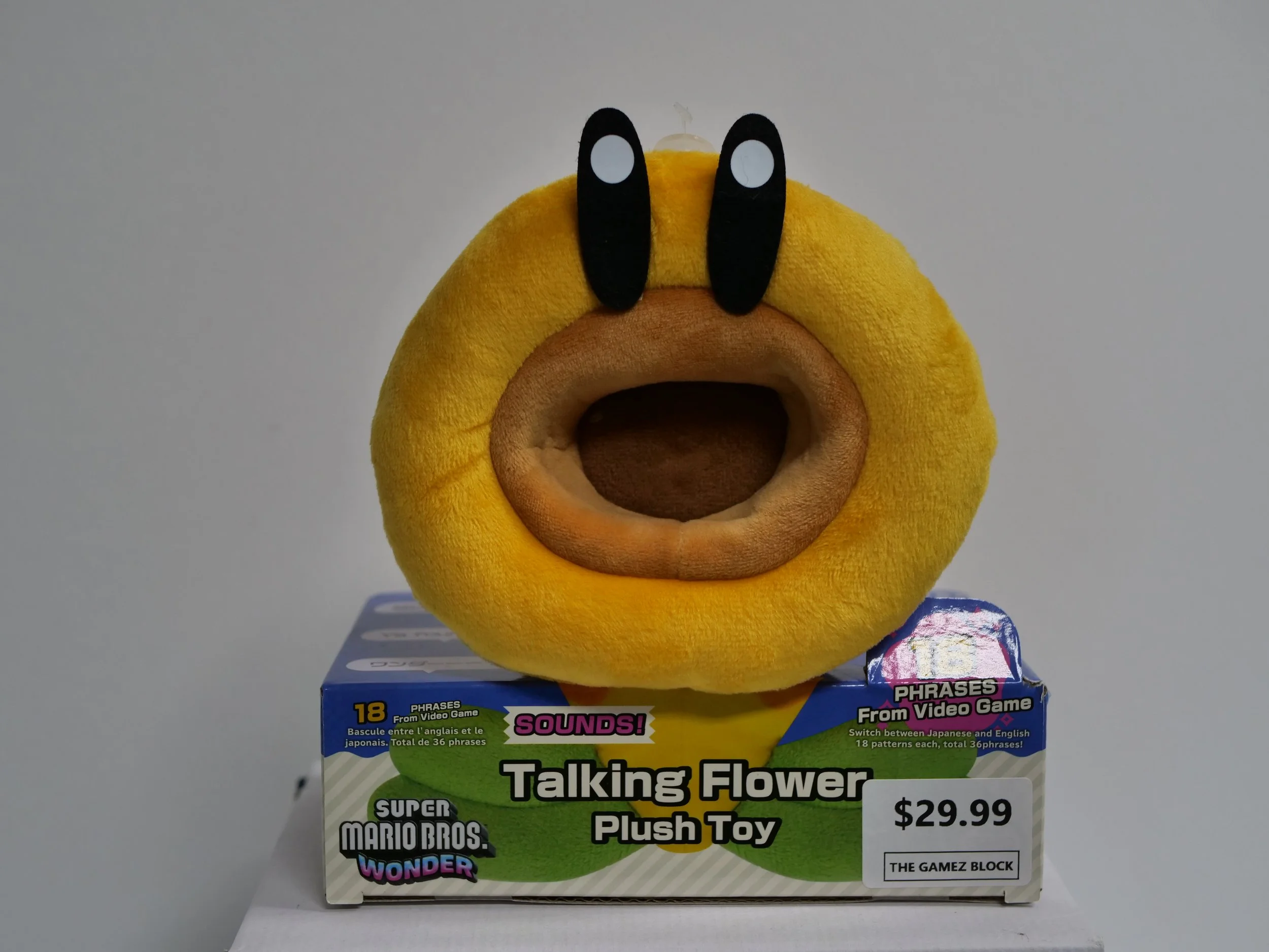 Super Mario Bros. Wonder Talking Flower Plush
