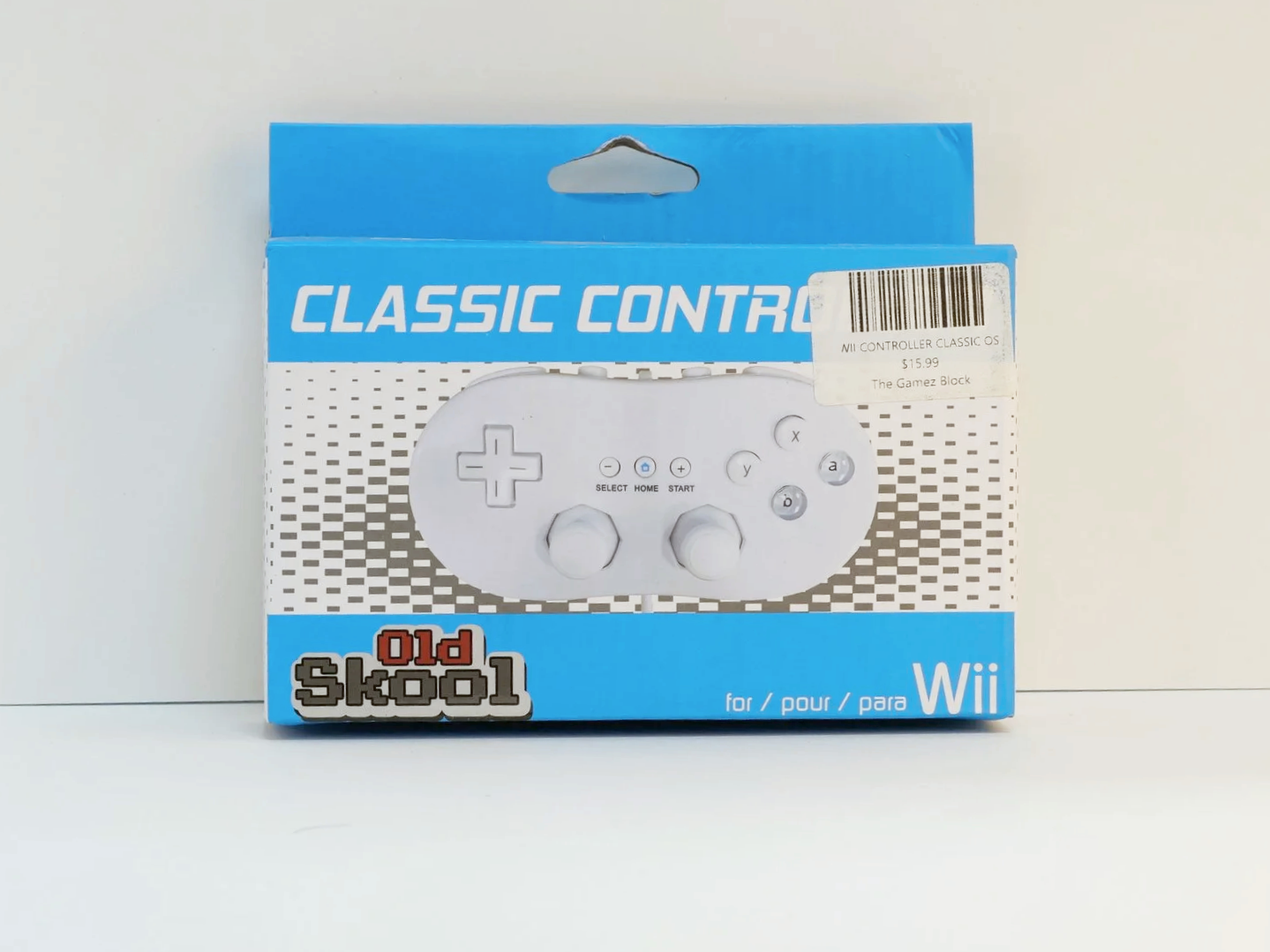 Old Skool Classic controller for Wii and WiiU - NIB