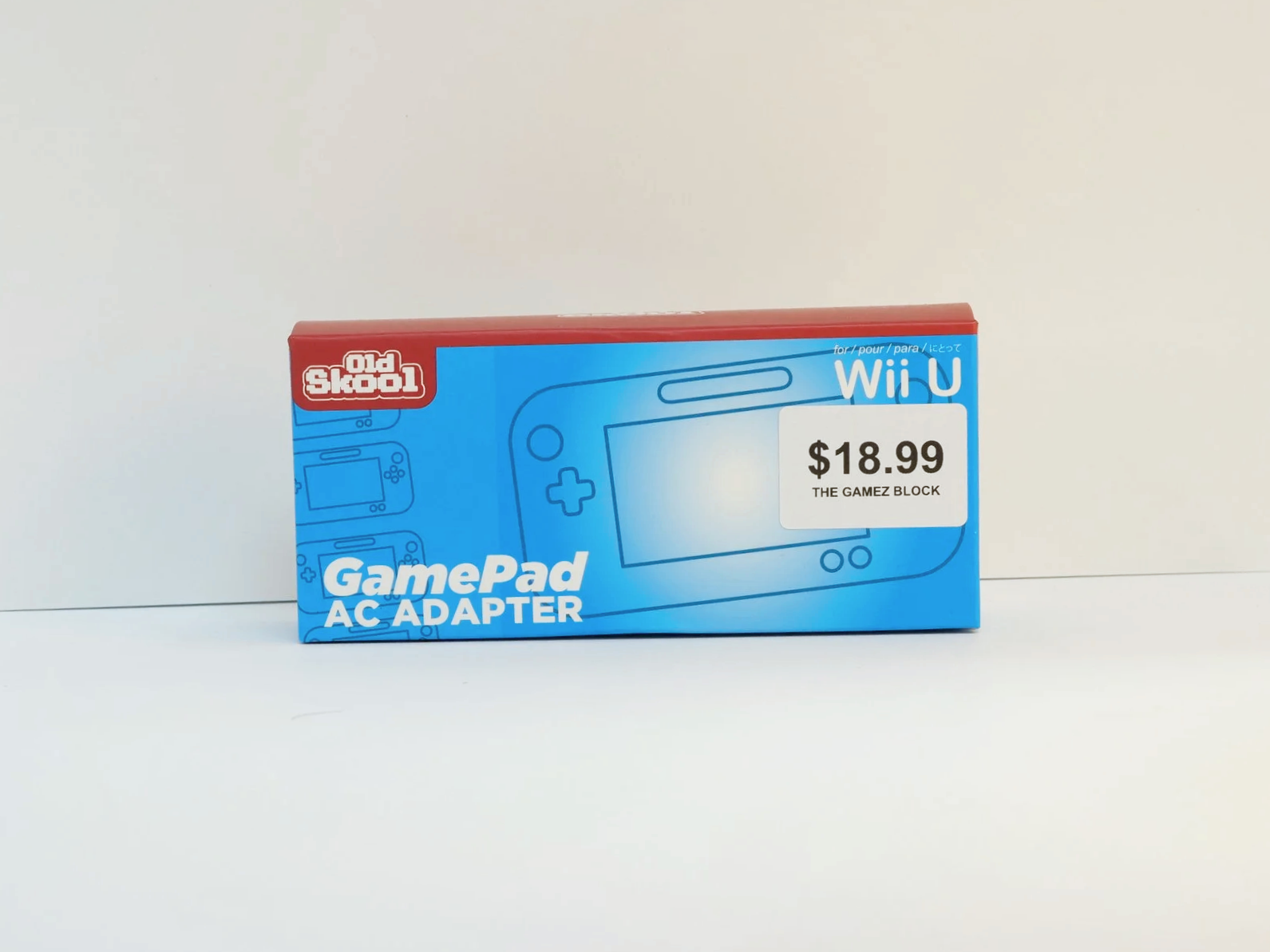 Old Skool Power AC Adapter for Nintendo Wii U GamePad - NIB