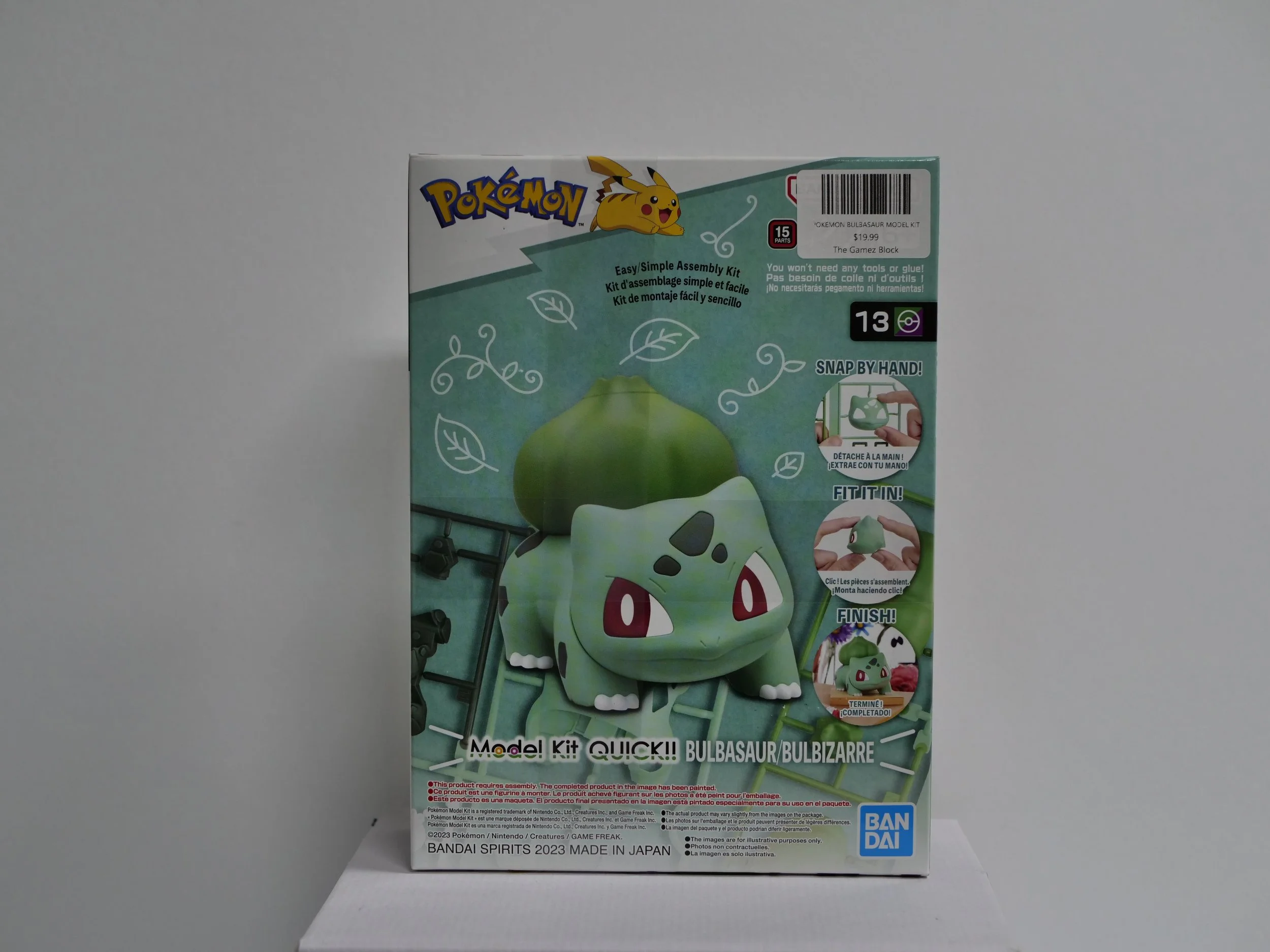 Bulbasaur Model Kit