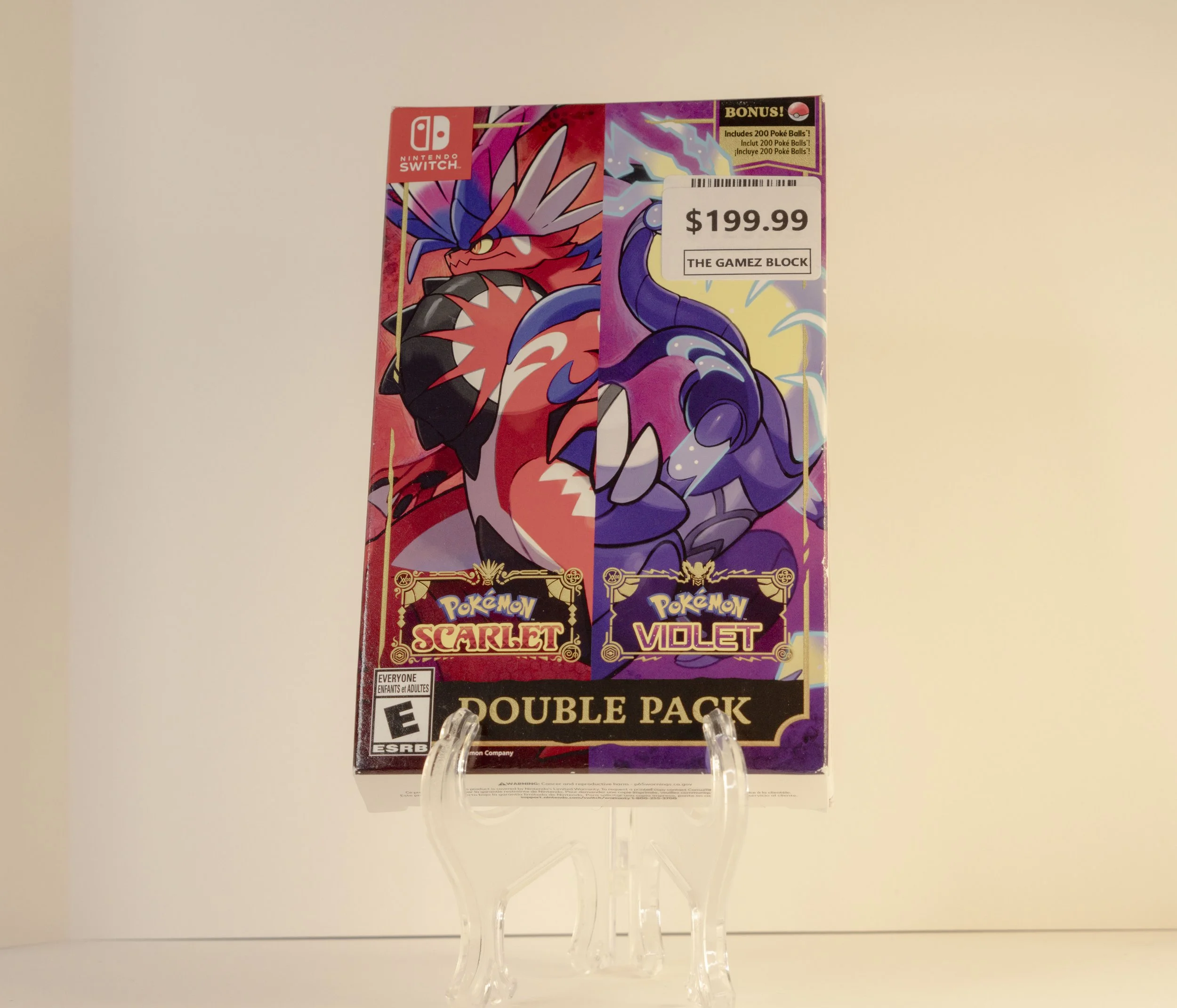Pokémon Scarlet & Pokémon Violet Double Pack - NIB