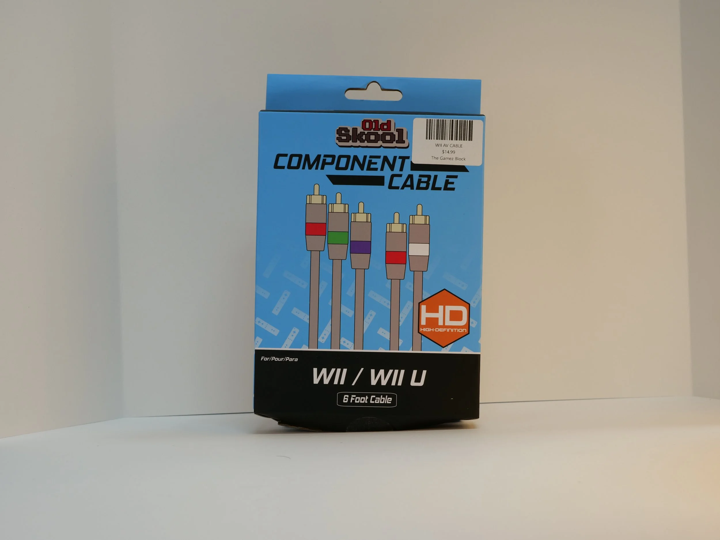 Old Skool Wii & Wii U AV Cable - NIB