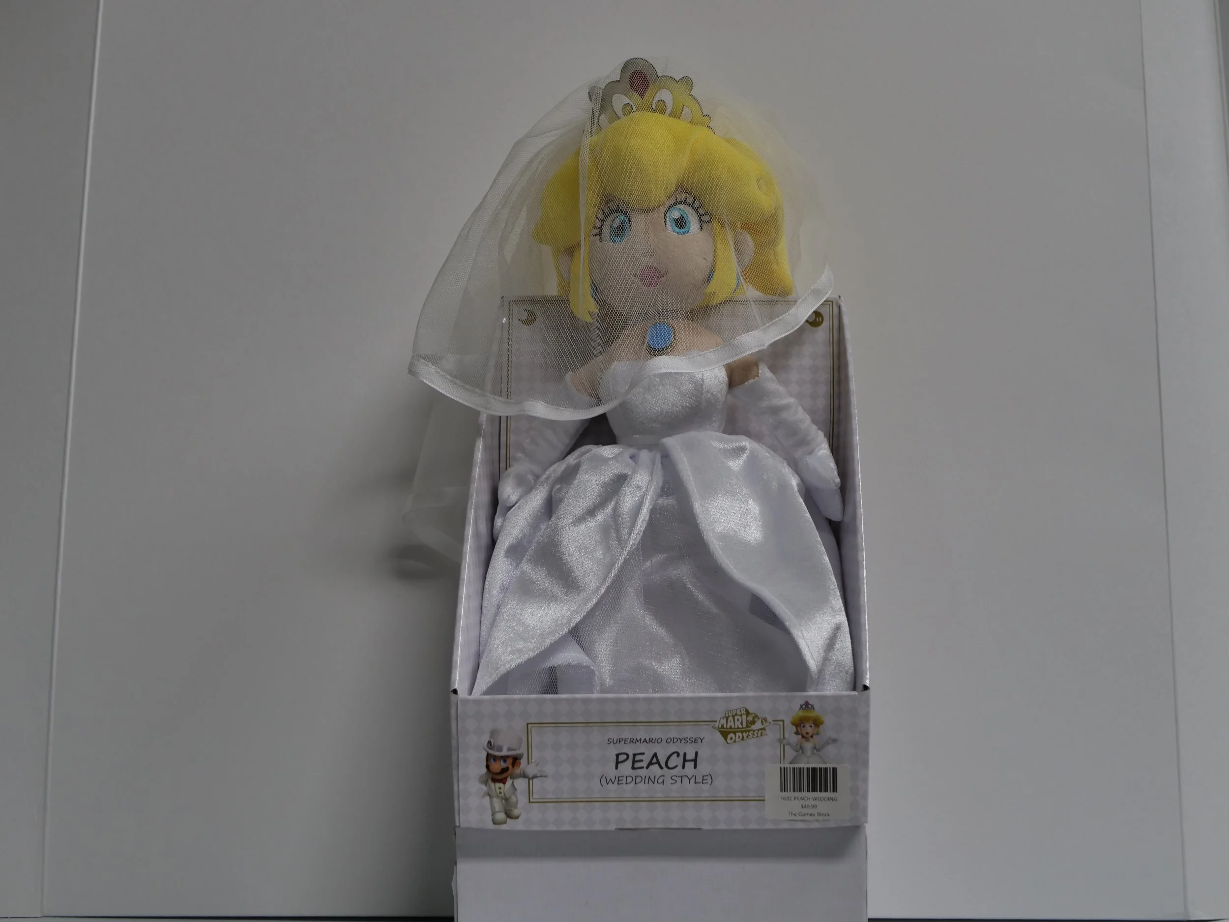 Super Mario Bros. Odyssey Peach Plush (Wedding Style)
