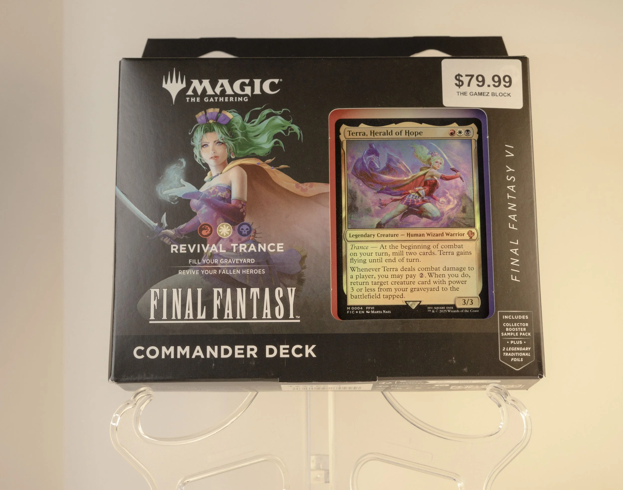 Magic: The Gathering Final Fantasy VI Commander Deck - Revival Trance - NIB