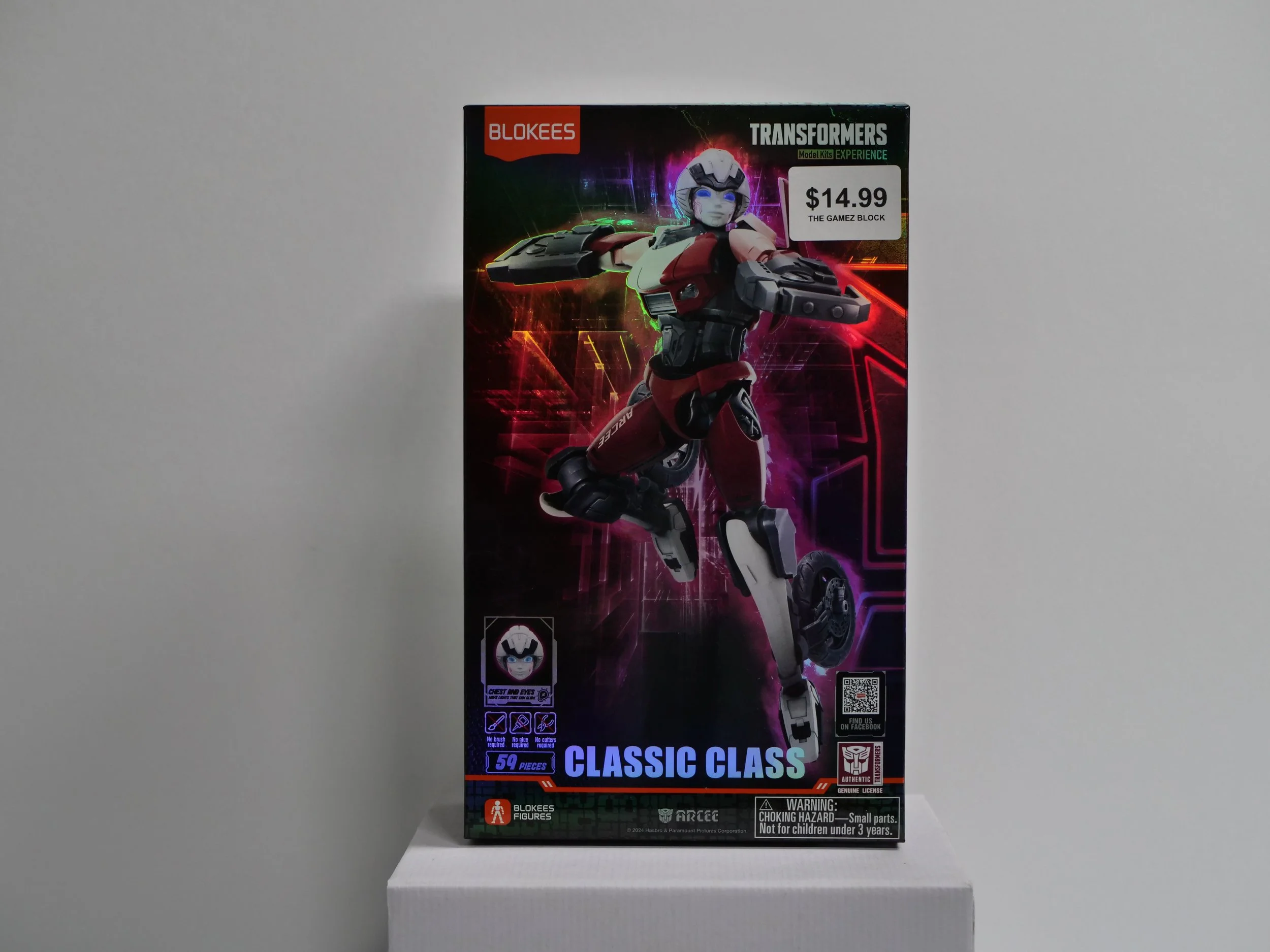 Blokees Transformers Classic Class Arcee Model Kit