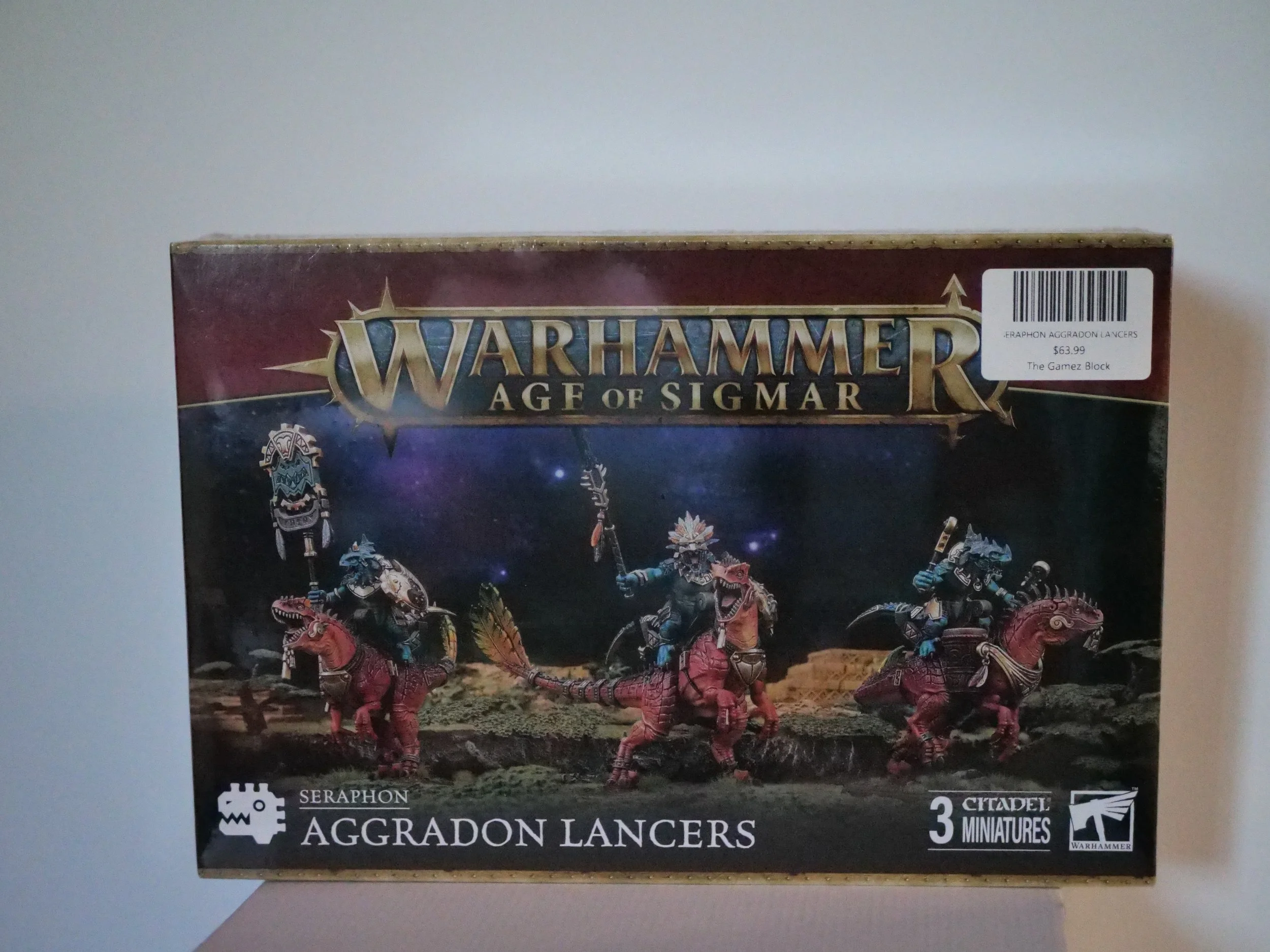 Warhammer: Age of Sigmar Aggradon Lancers