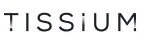 Close-up of the word 'TISSIUM' in black text on a white background.