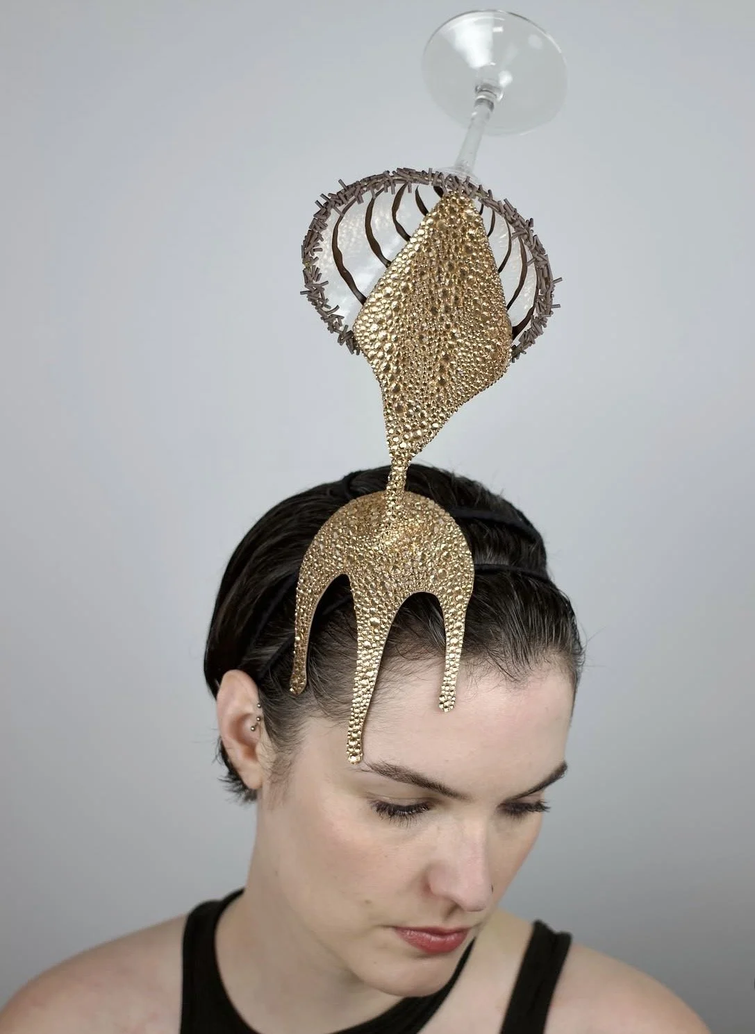 Chocolate Martini Headpiece