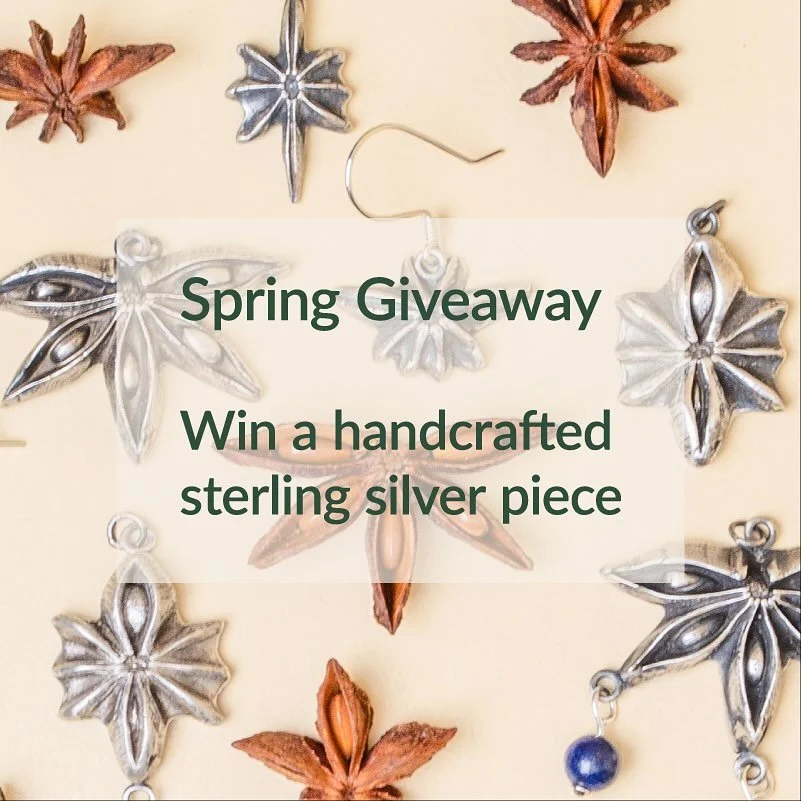 SPRING GIVEAWAY 🌿✨
To welcome the new season, I would love to grow this little manor to 111 followers here on Instagram.
Once we reach 111, one of you will receive a handcrafted sterling silver piece from my first collection, chosen by you.
To enter