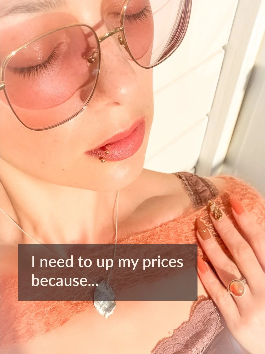 I need to up my prices because I&rsquo;m going to register my business at the chamber of commerce. My prices will go up with 21% because of taxes. You have until the 9th of April to get your fav piece with a discount.

xx