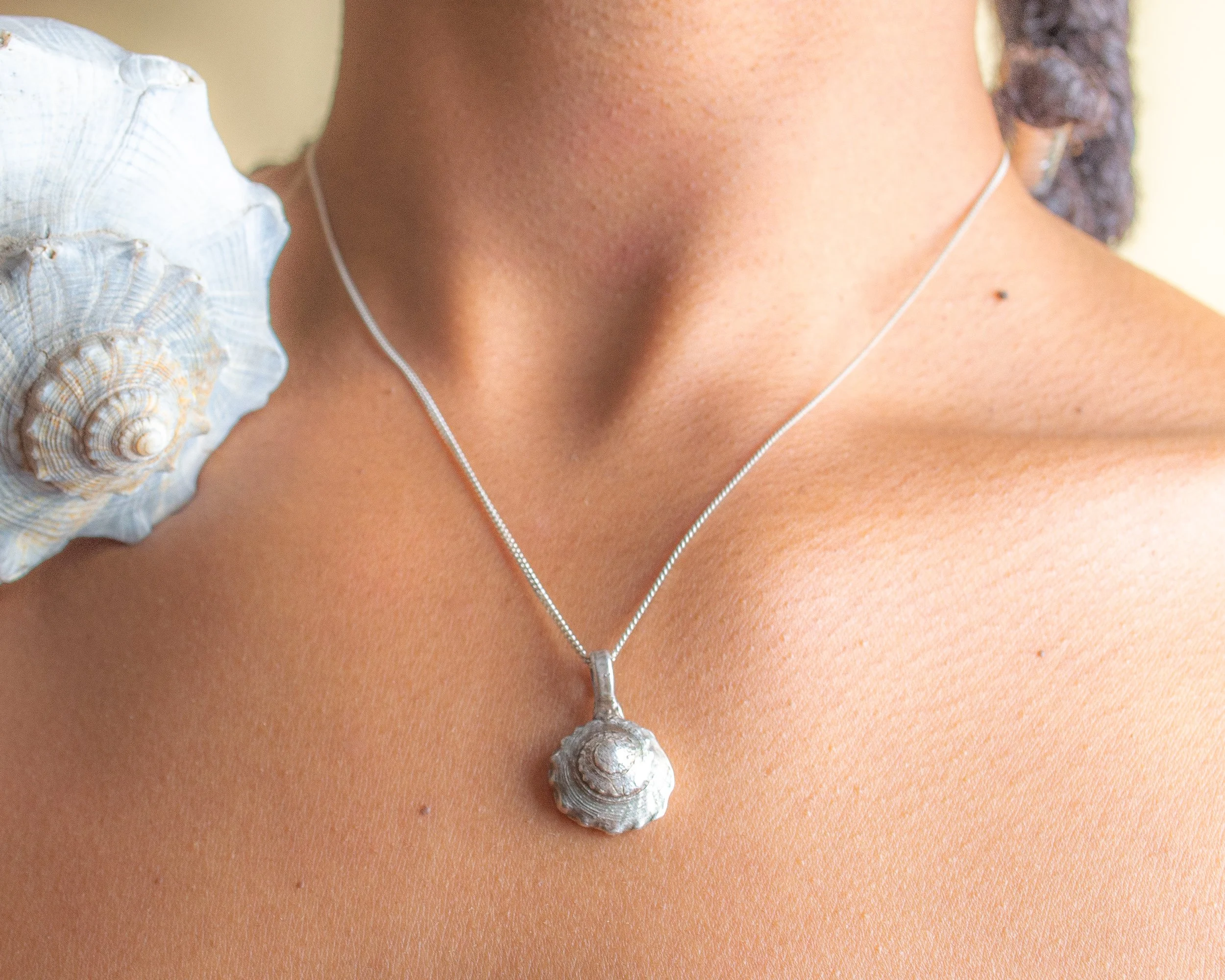 The Undine Whorl Pendant