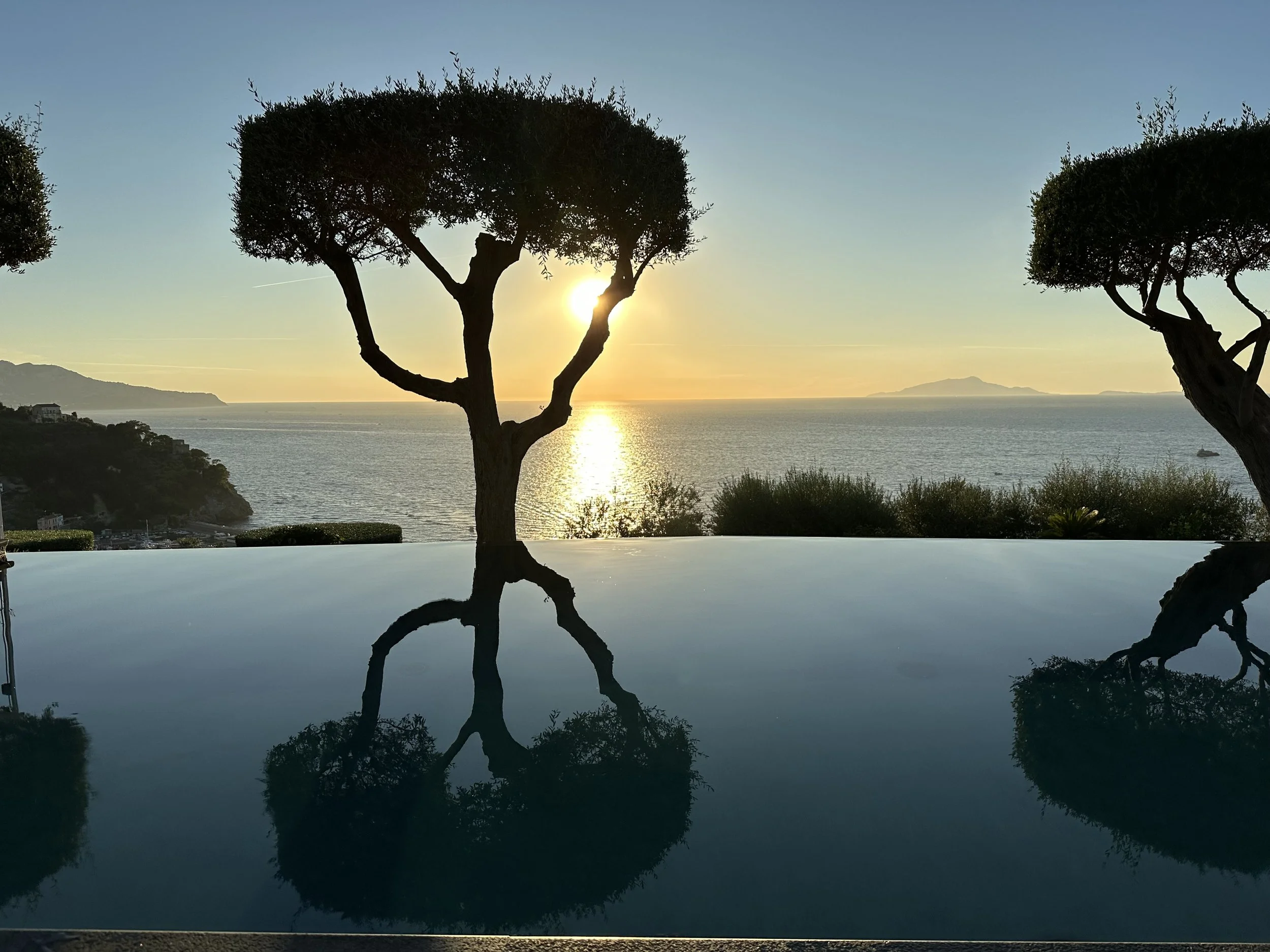 Amalfi Coast Evening Sky | Go by Lidija