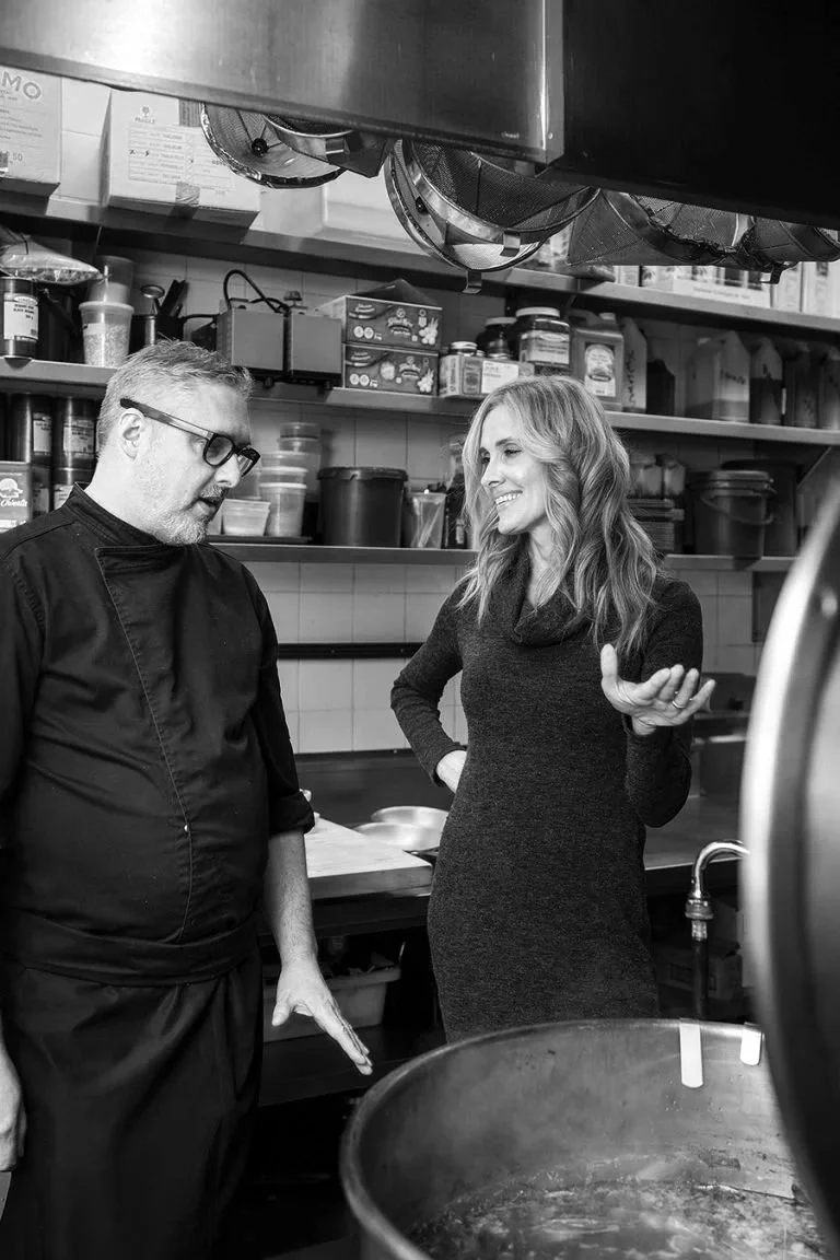 Lidija with Jean-Francois at L'Express Montreal | Devour by Lidija