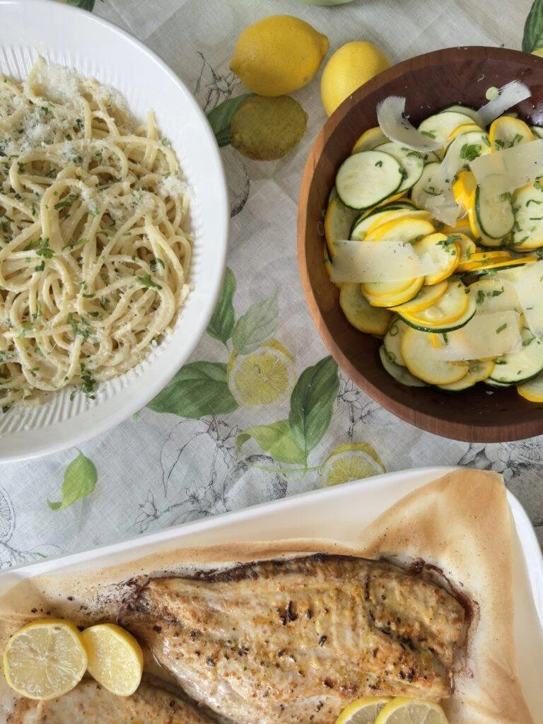 EASY SUMMER LUNCH FOR EFFORTLESS ENTERTAINING