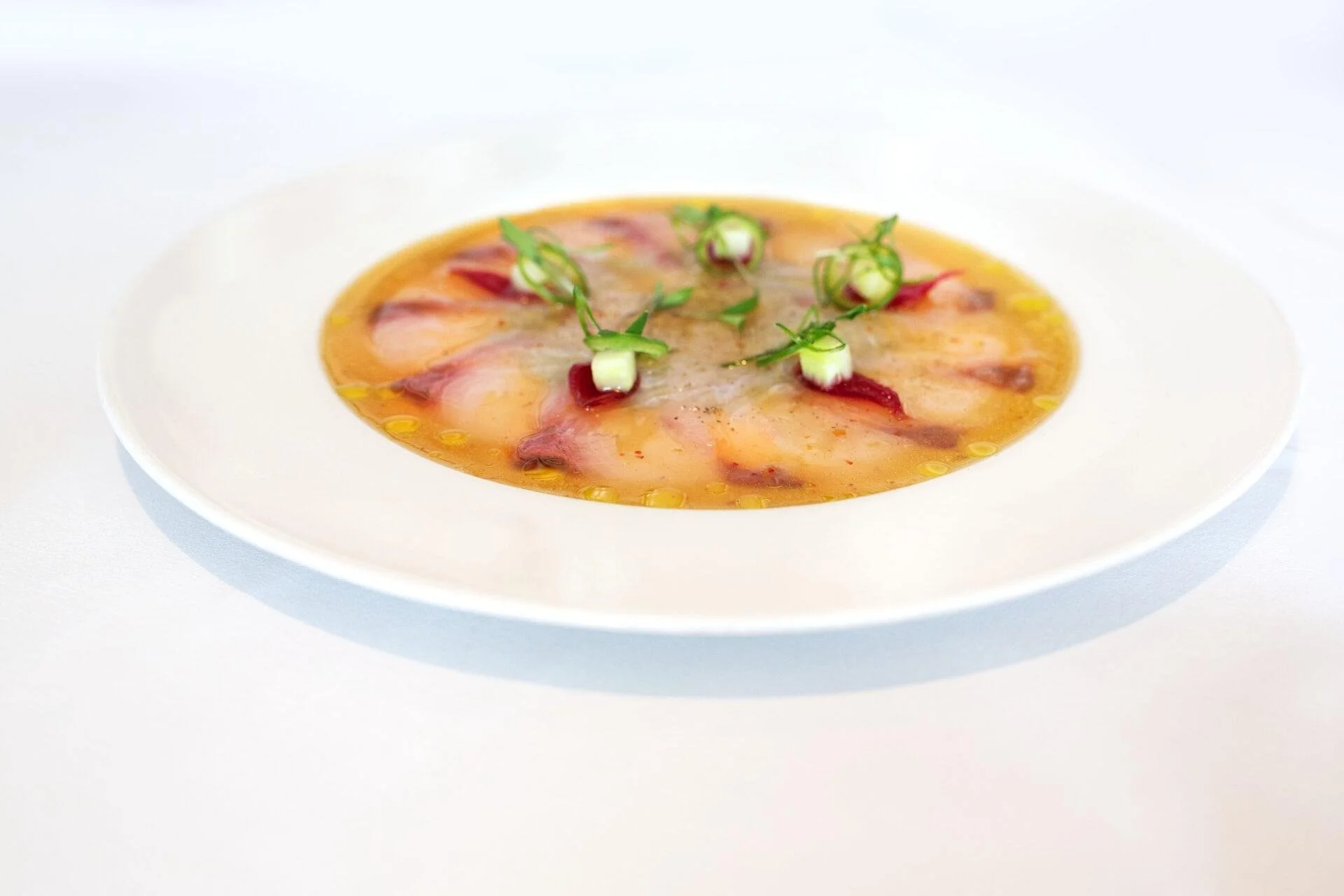 large image of yellowtail carpaccio