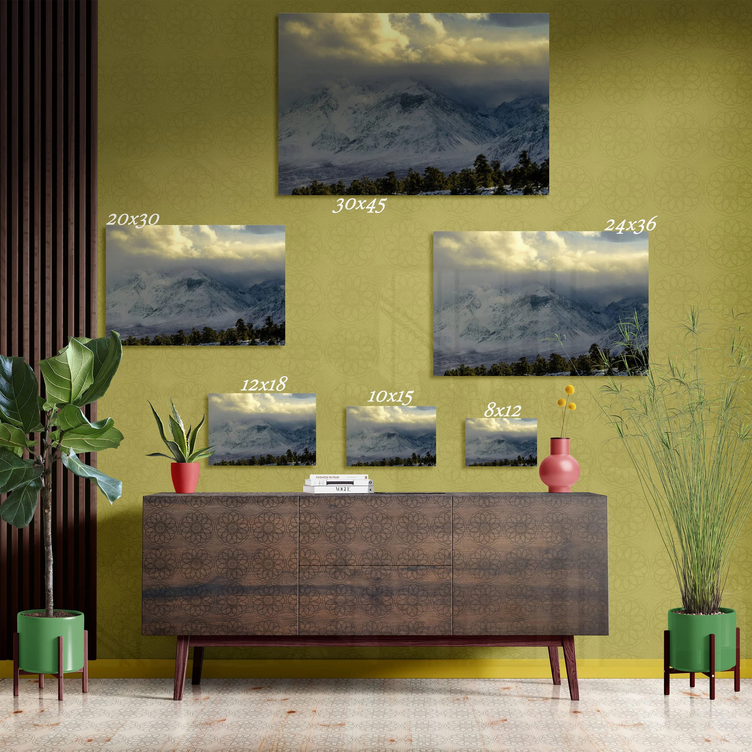 Golden Light Over Mt Tom - Fine Art Print