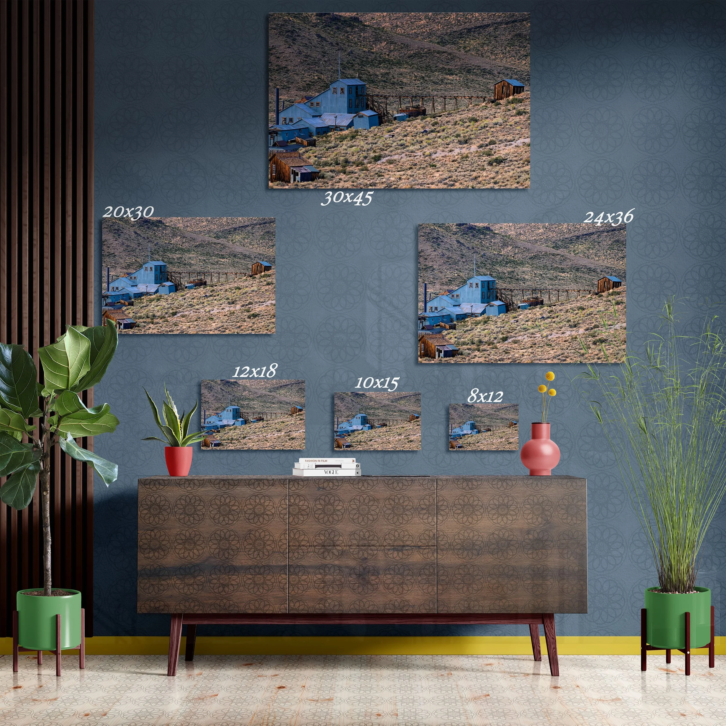 Bodie Stamp Mill - Fine Art Print