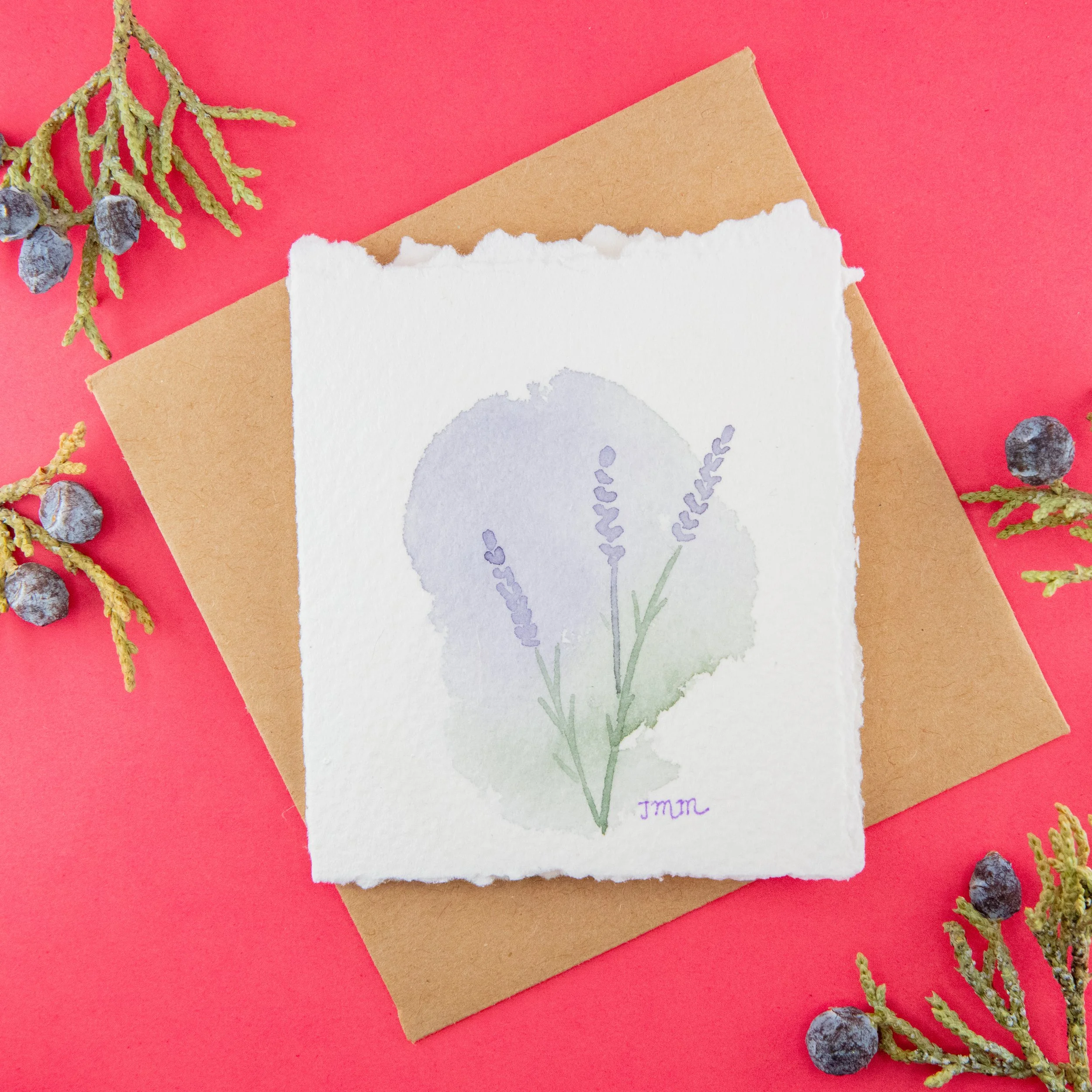 Watercolor Mini Card