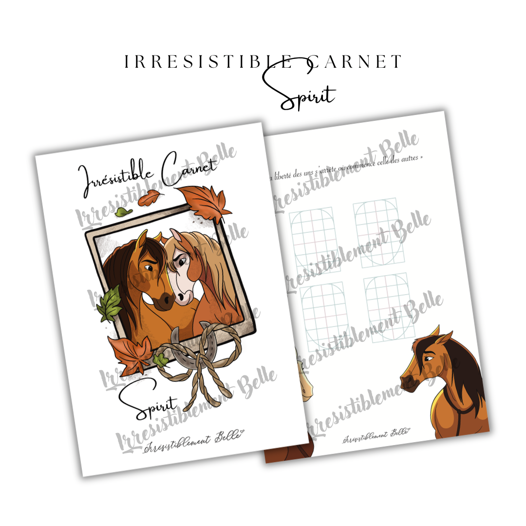 Irrésistible Carnet -Spirit