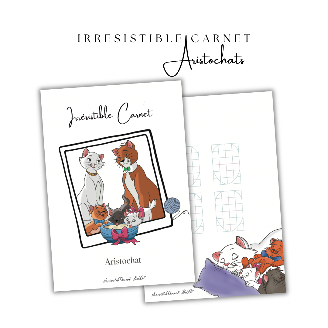 Irrésistible Carnet - Aristochats