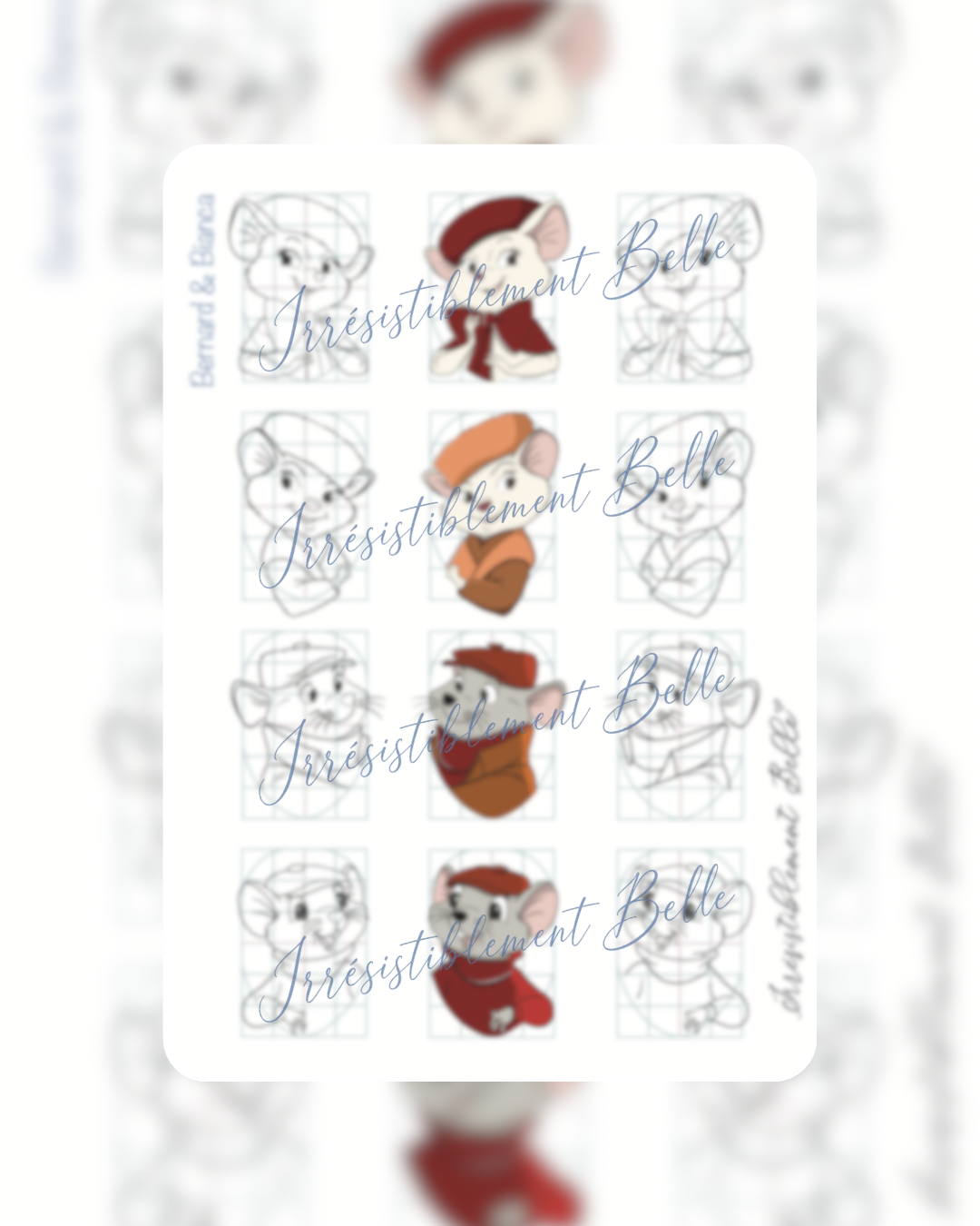 Irrésistible Card _ Bernard & Bianca
