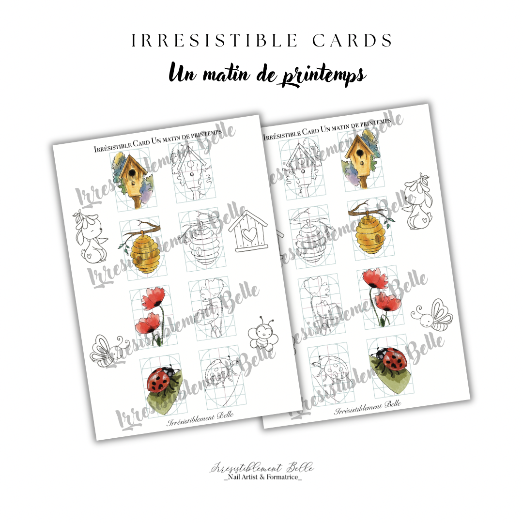 Irrésistible Card _ Un matin de printemps