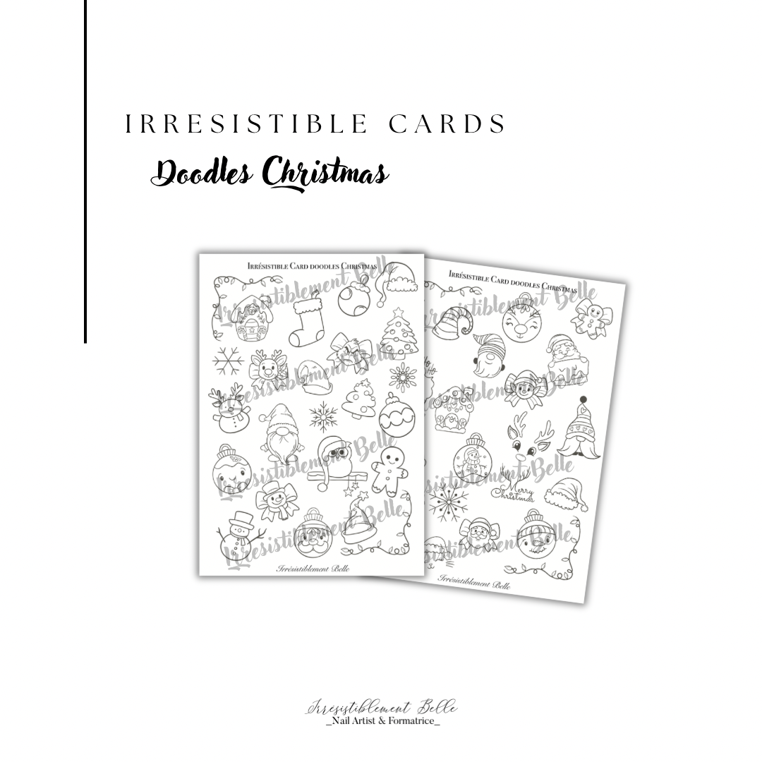 Irrésistible Card _ Doodles Christmas