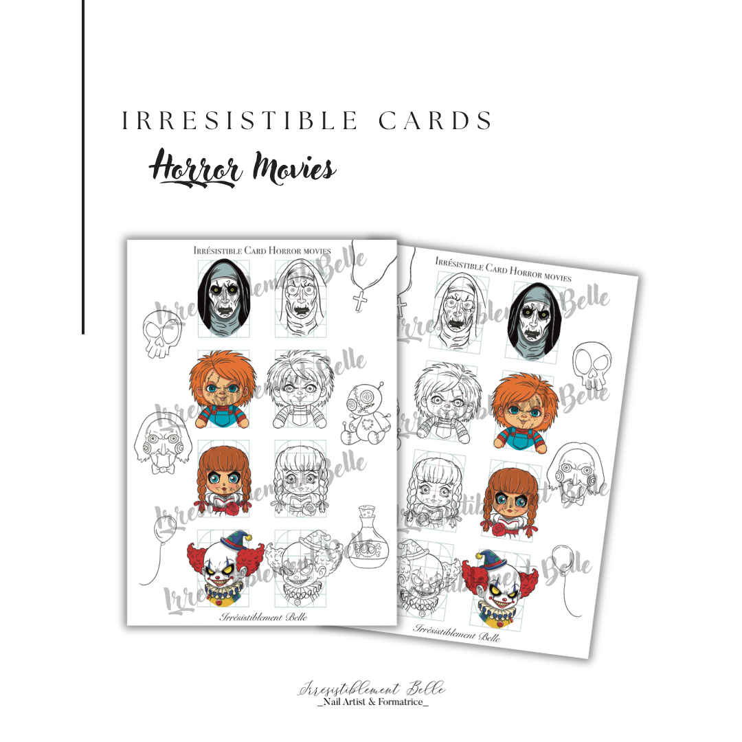 Irrésistible Cards _ Horror Movies