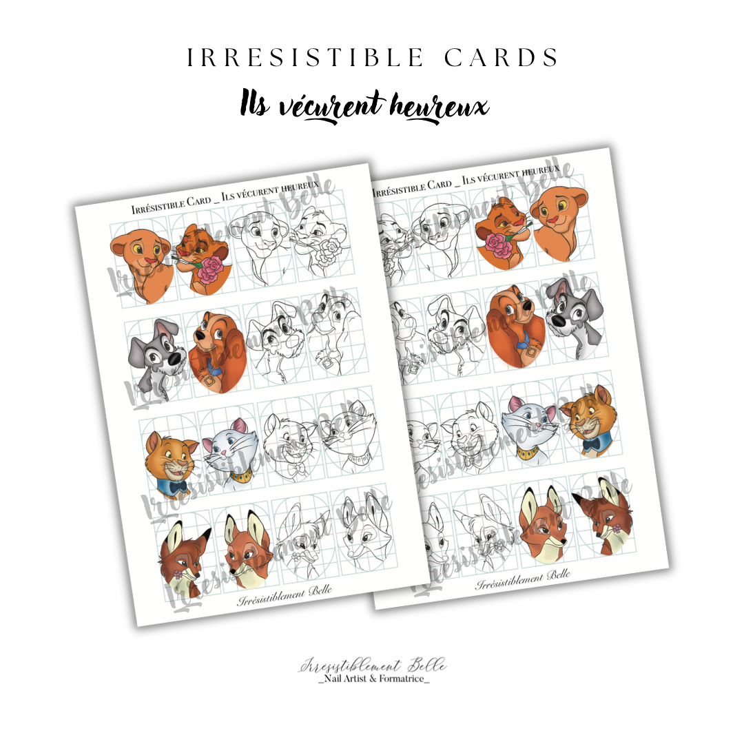 IRRÉSISTIBLE CARD_ILS VÉCURENT HEUREUX_ FORMAT PHYSIQUE