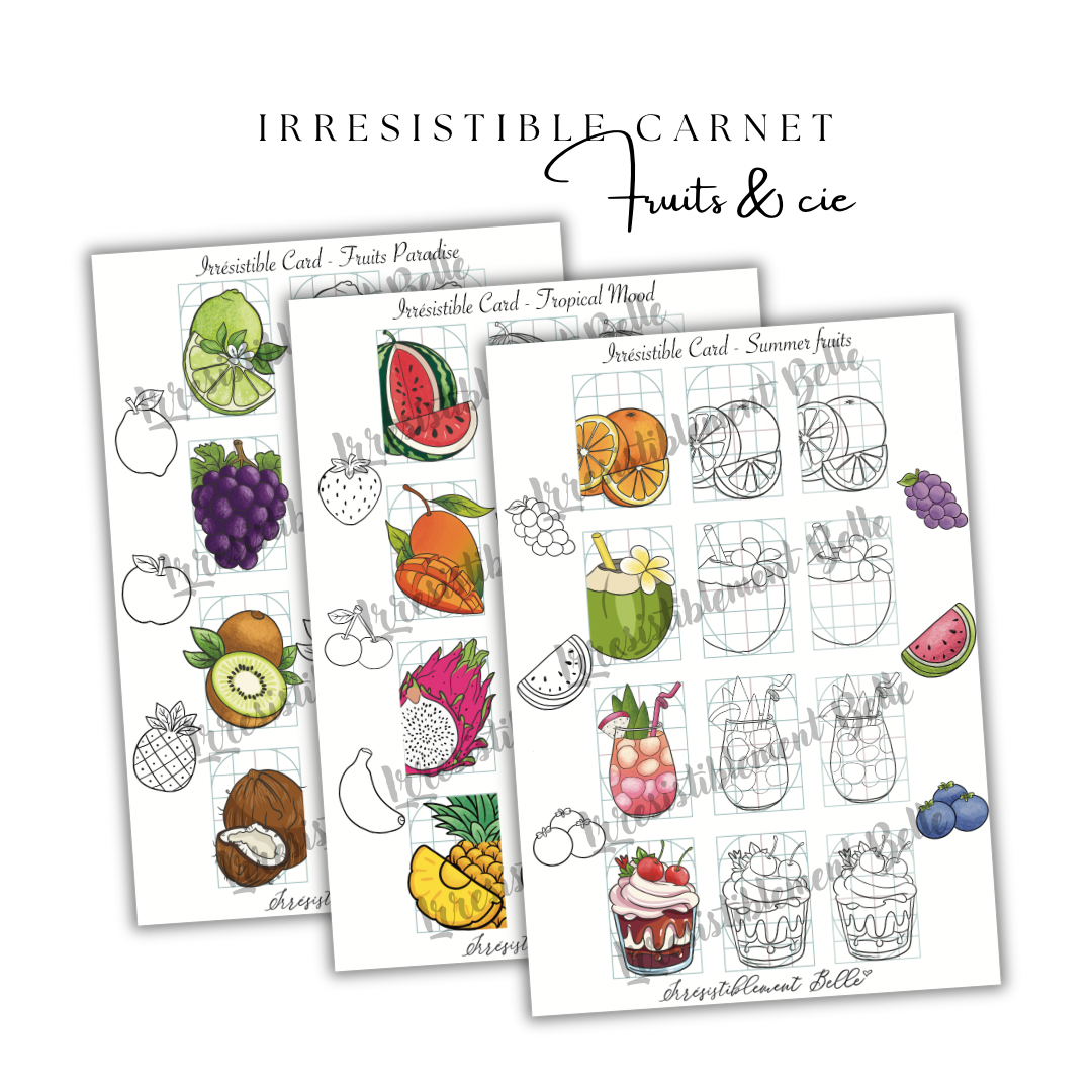 Irrésistibles Cards - Fruits & cie