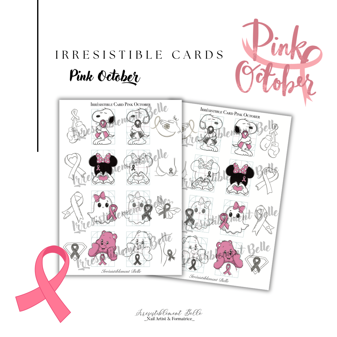 Irrésistible Card _ Pink October