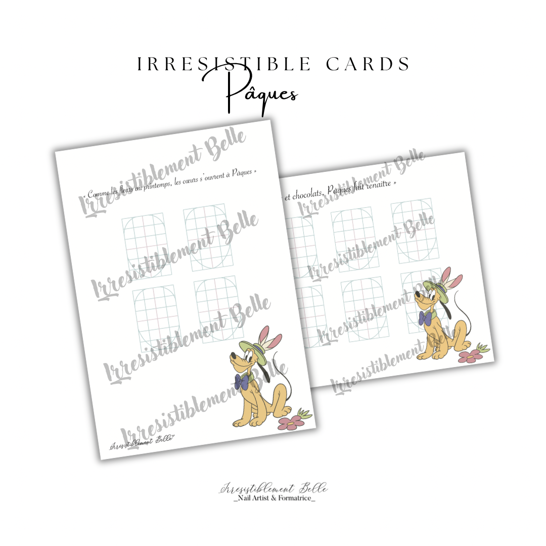 Irrésistible Card - Carte de présentation Pâques