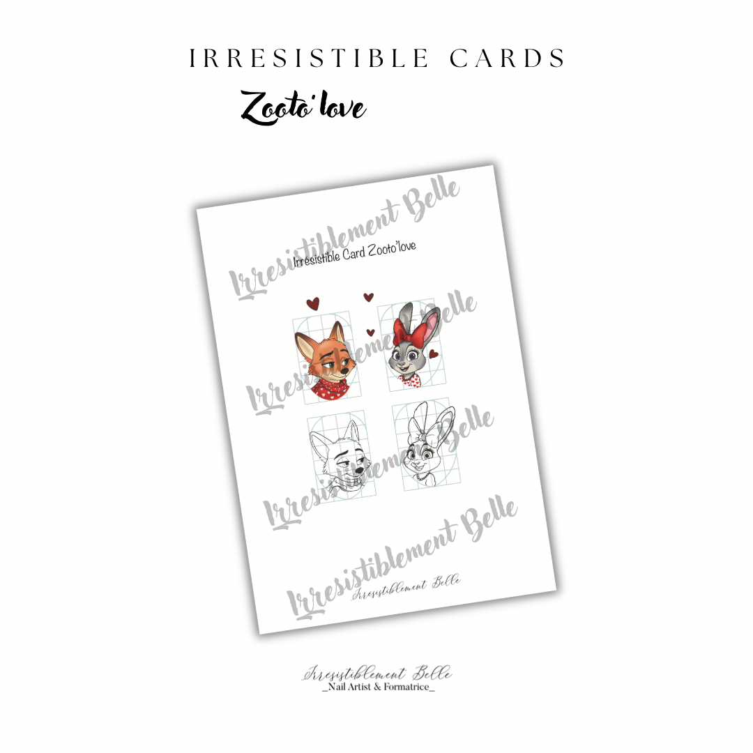 Irrésistible Card Zooto’love 🩷