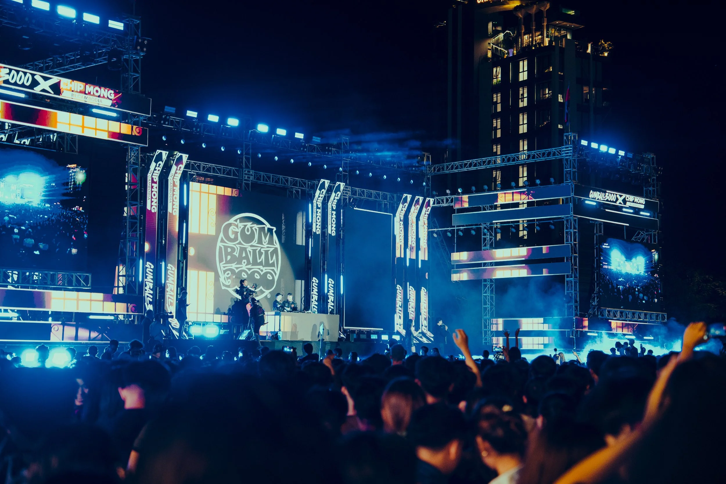 Gumball concerts begins in the Capital of Cambodia