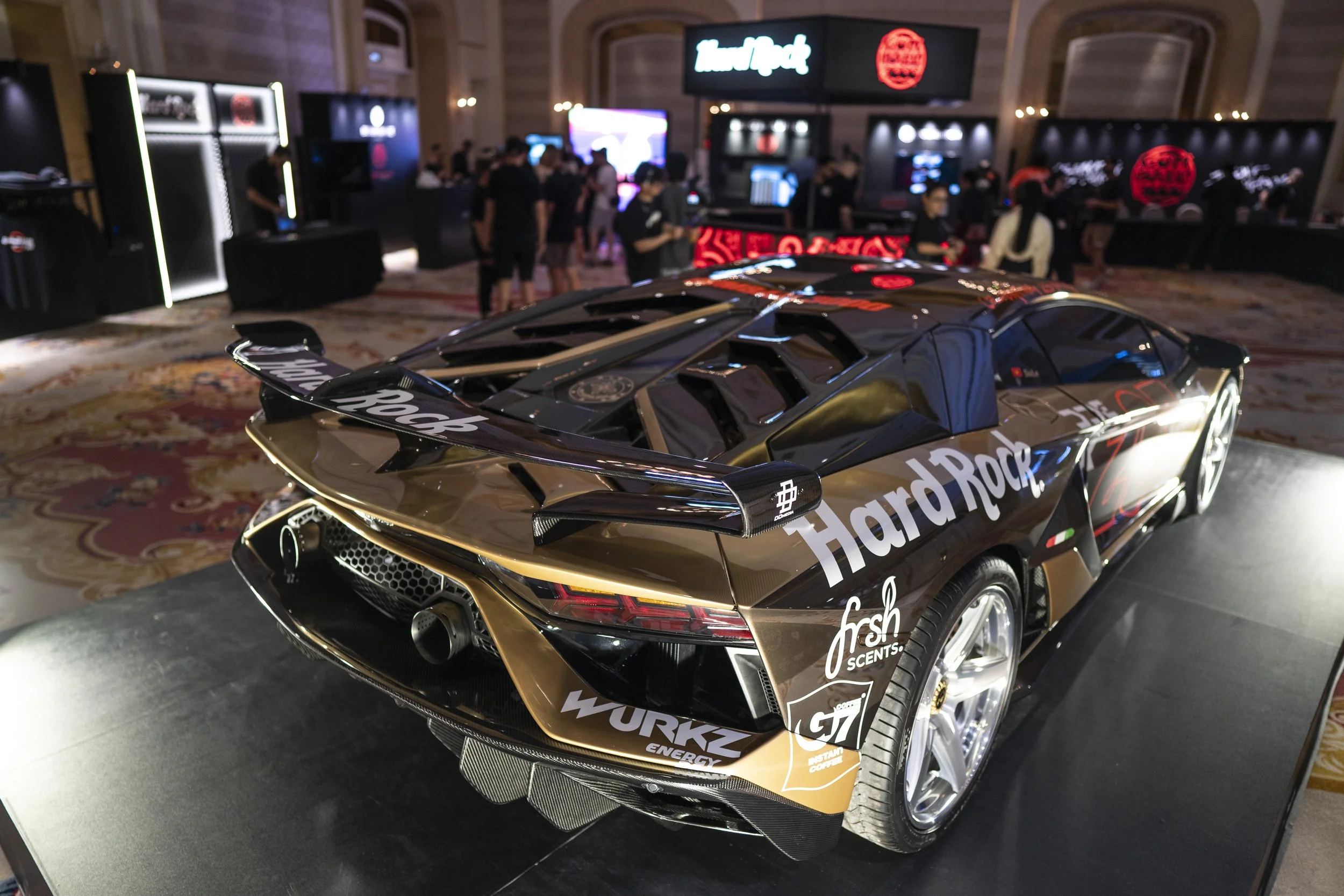 Driver's Registration Room set up in the Park Hyatt hotel, Ho Chi Minh City