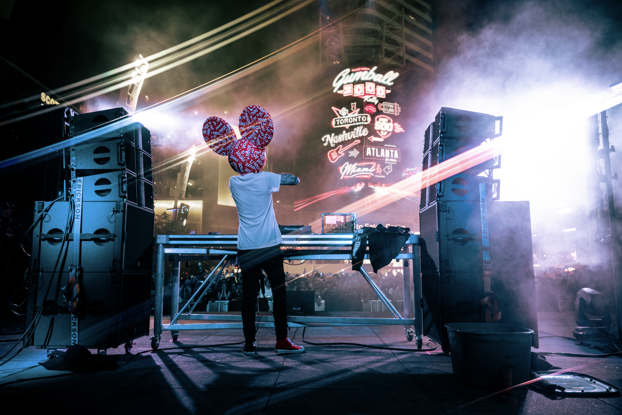 Deadmau5 headlines Gumball 3000 concert in Toronto